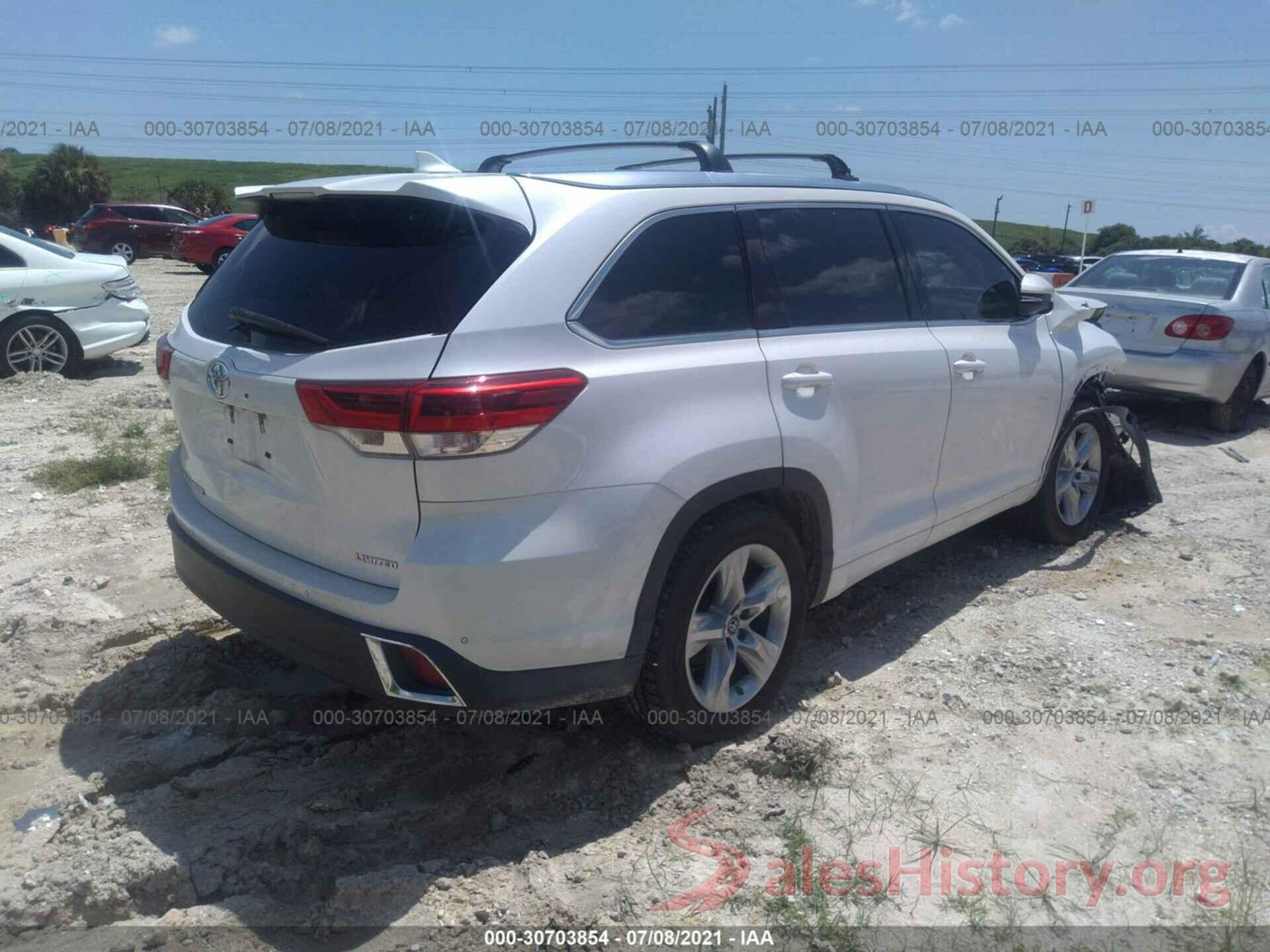 5TDYZRFH0JS267664 2018 TOYOTA HIGHLANDER