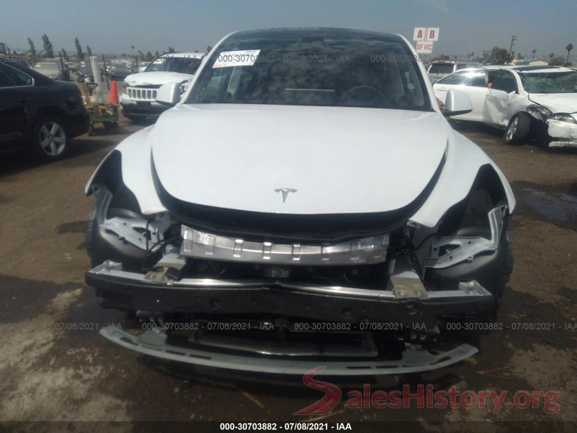 5YJYGDEE1LF058361 2020 TESLA MODEL Y