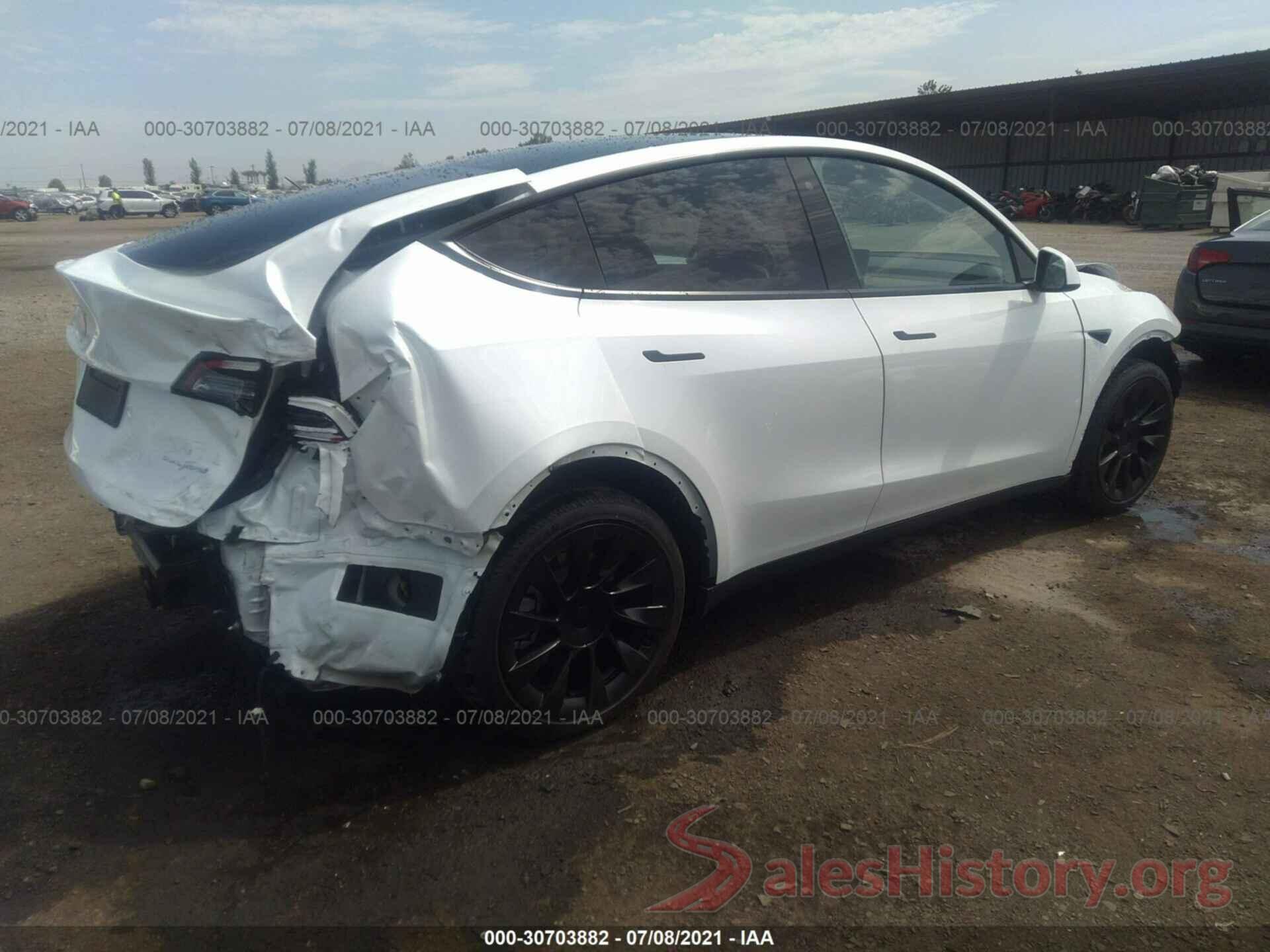 5YJYGDEE1LF058361 2020 TESLA MODEL Y