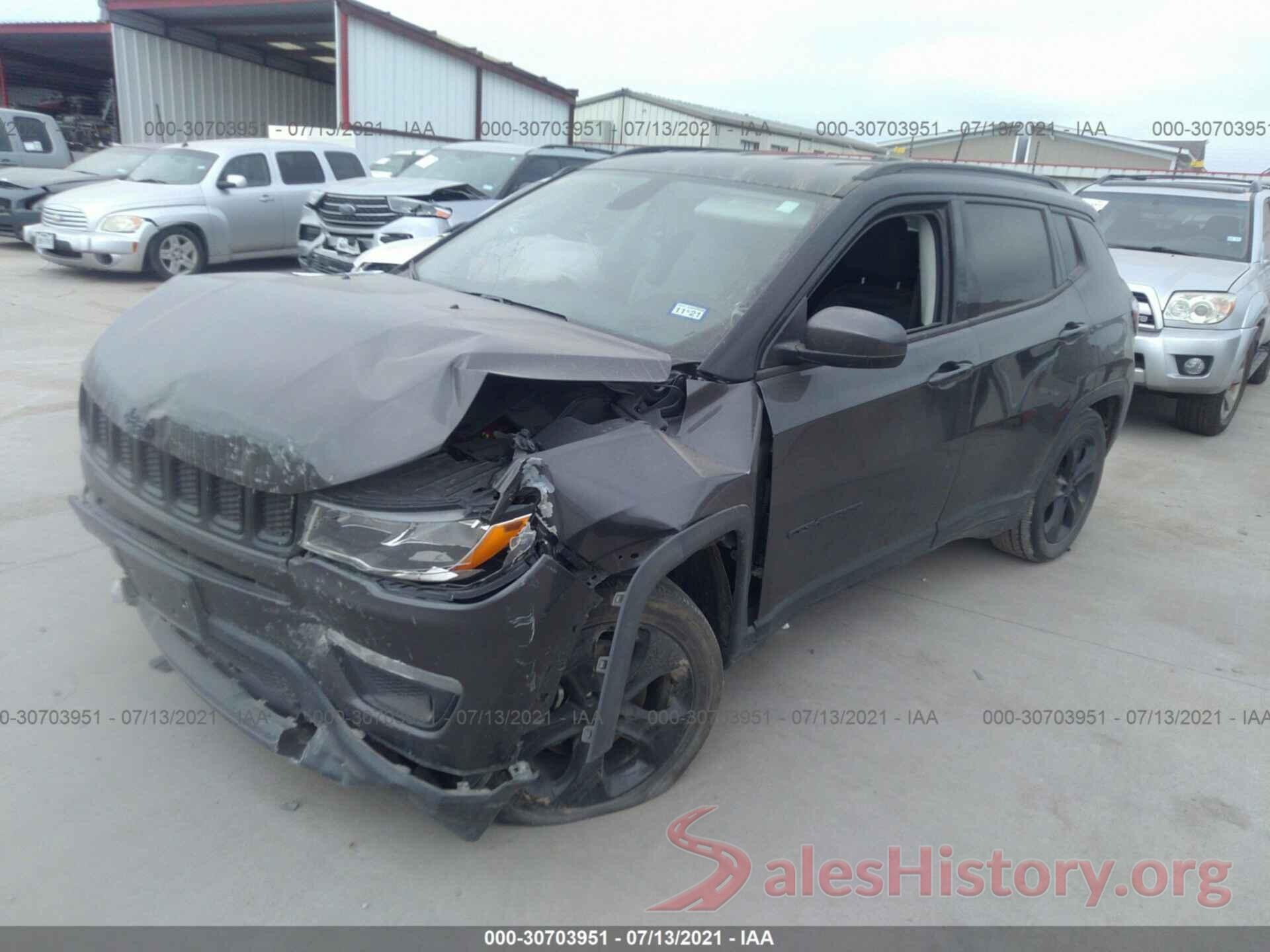 3C4NJCBB9LT121233 2020 JEEP COMPASS