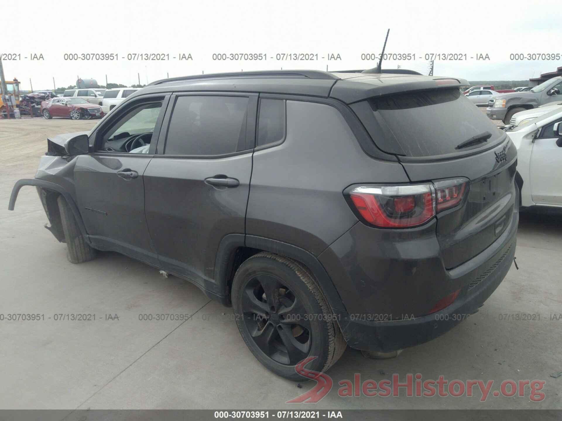 3C4NJCBB9LT121233 2020 JEEP COMPASS