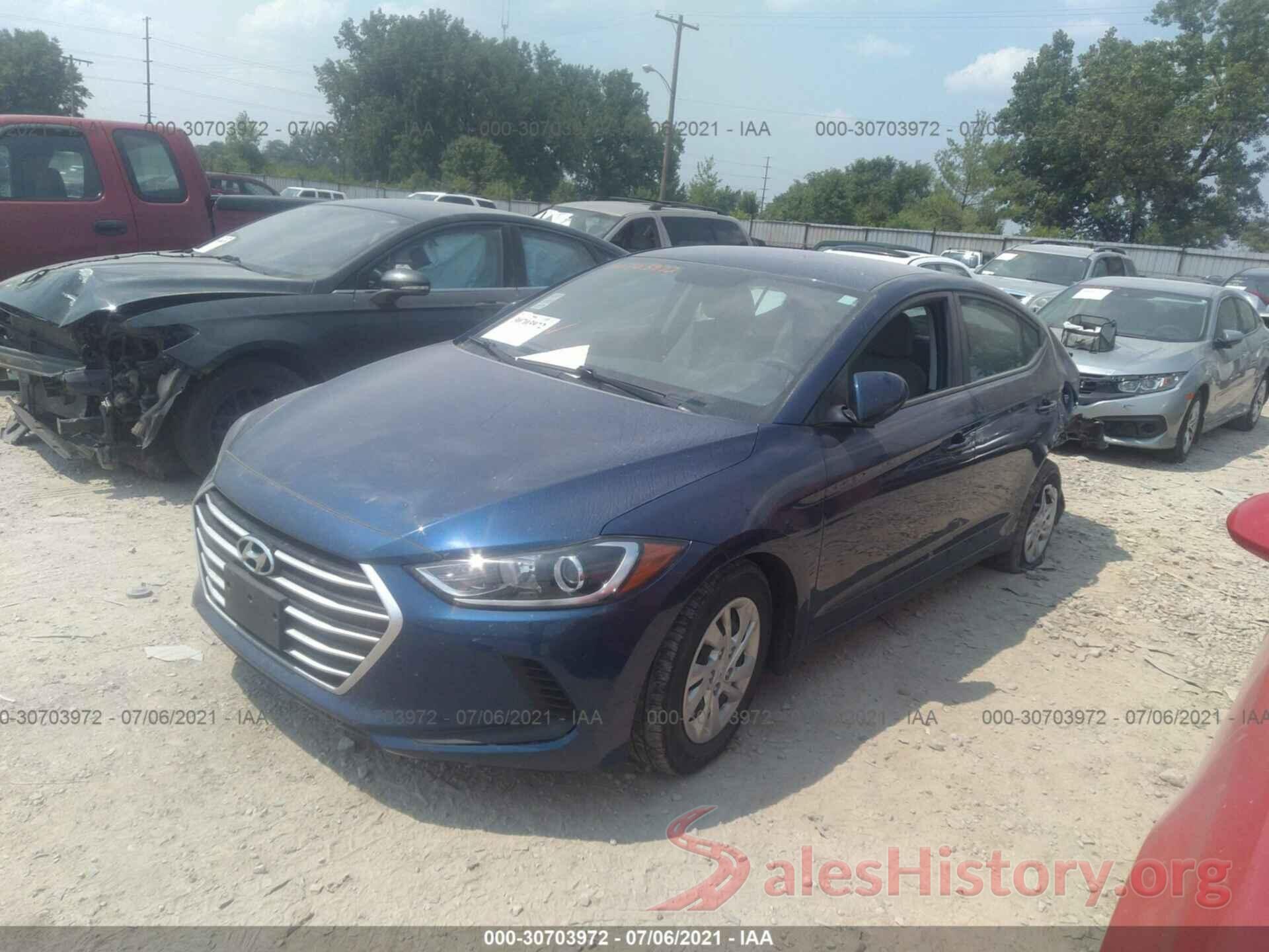 5NPD74LF2JH274843 2018 HYUNDAI ELANTRA