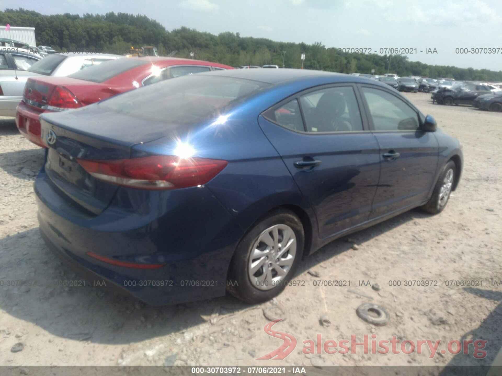 5NPD74LF2JH274843 2018 HYUNDAI ELANTRA