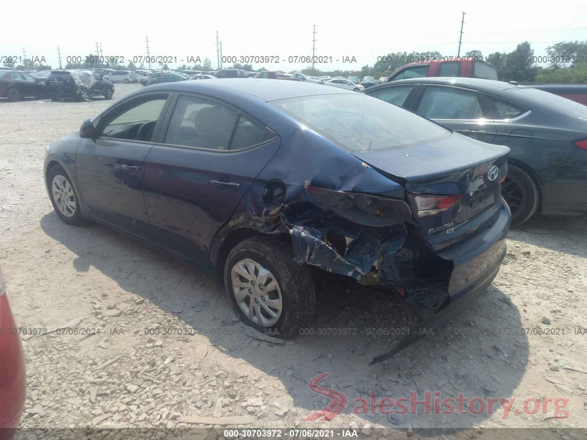 5NPD74LF2JH274843 2018 HYUNDAI ELANTRA