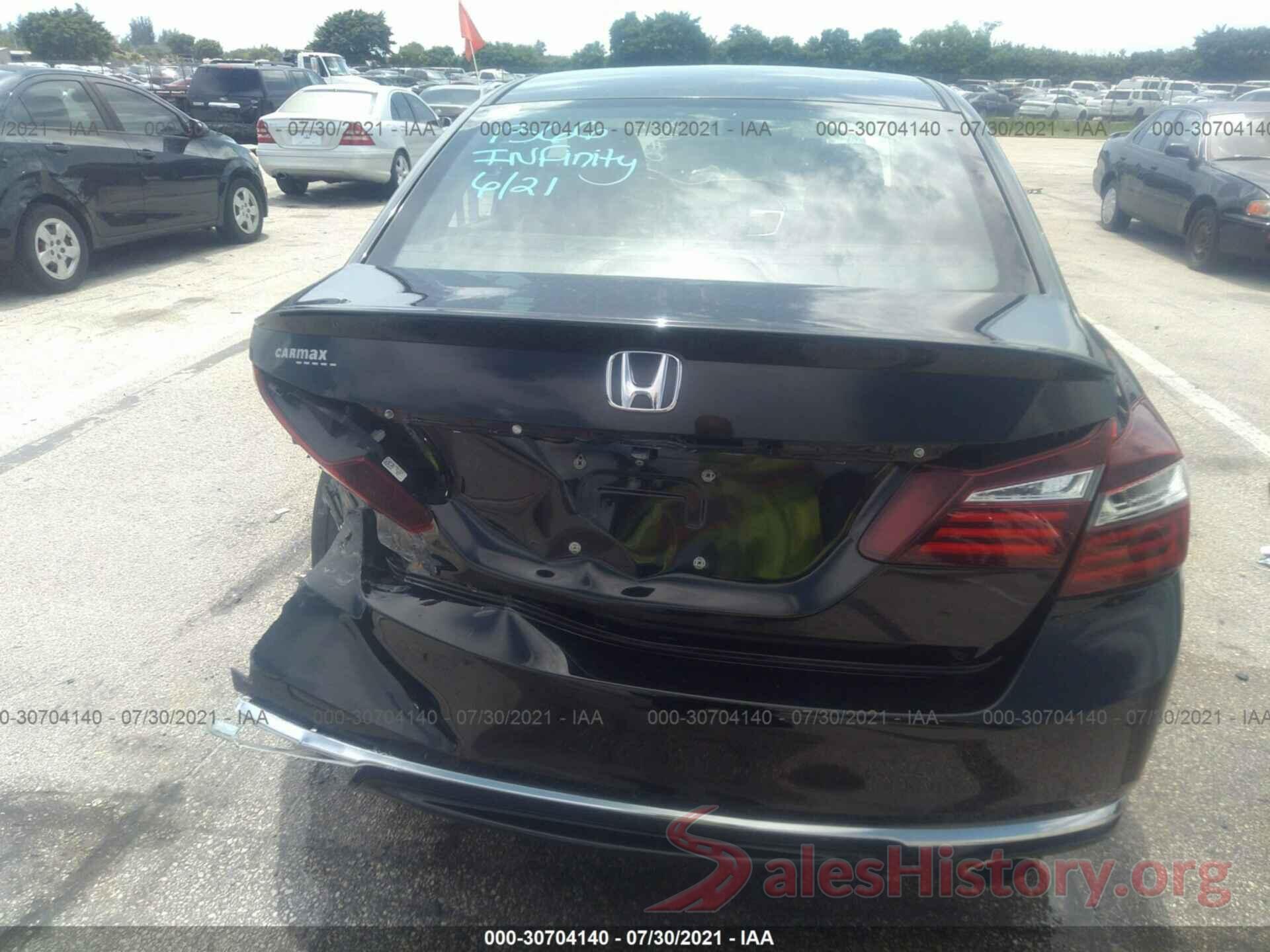 1HGCR2F3XHA110299 2017 HONDA ACCORD SEDAN