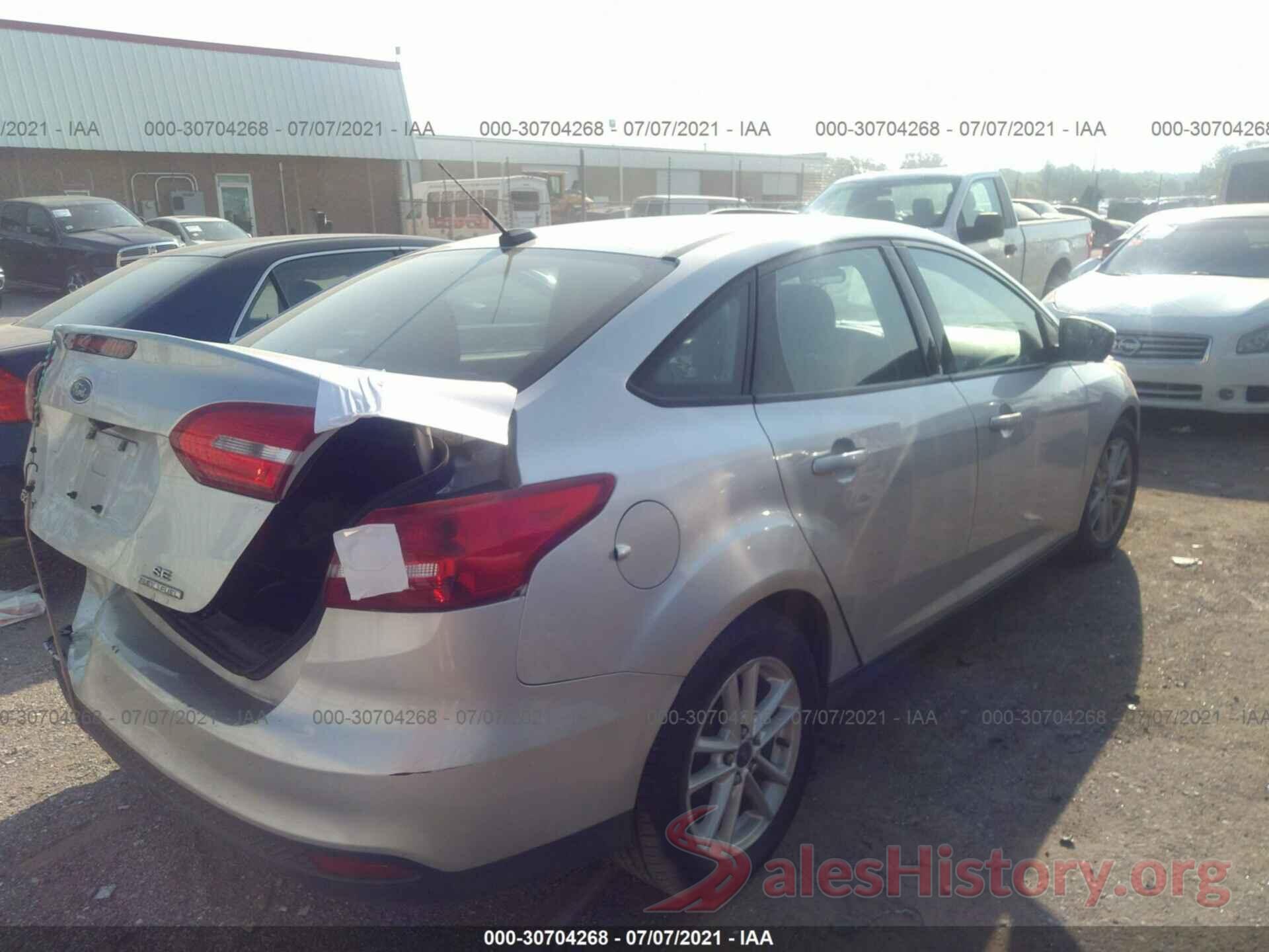 1FADP3F23GL266232 2016 FORD FOCUS