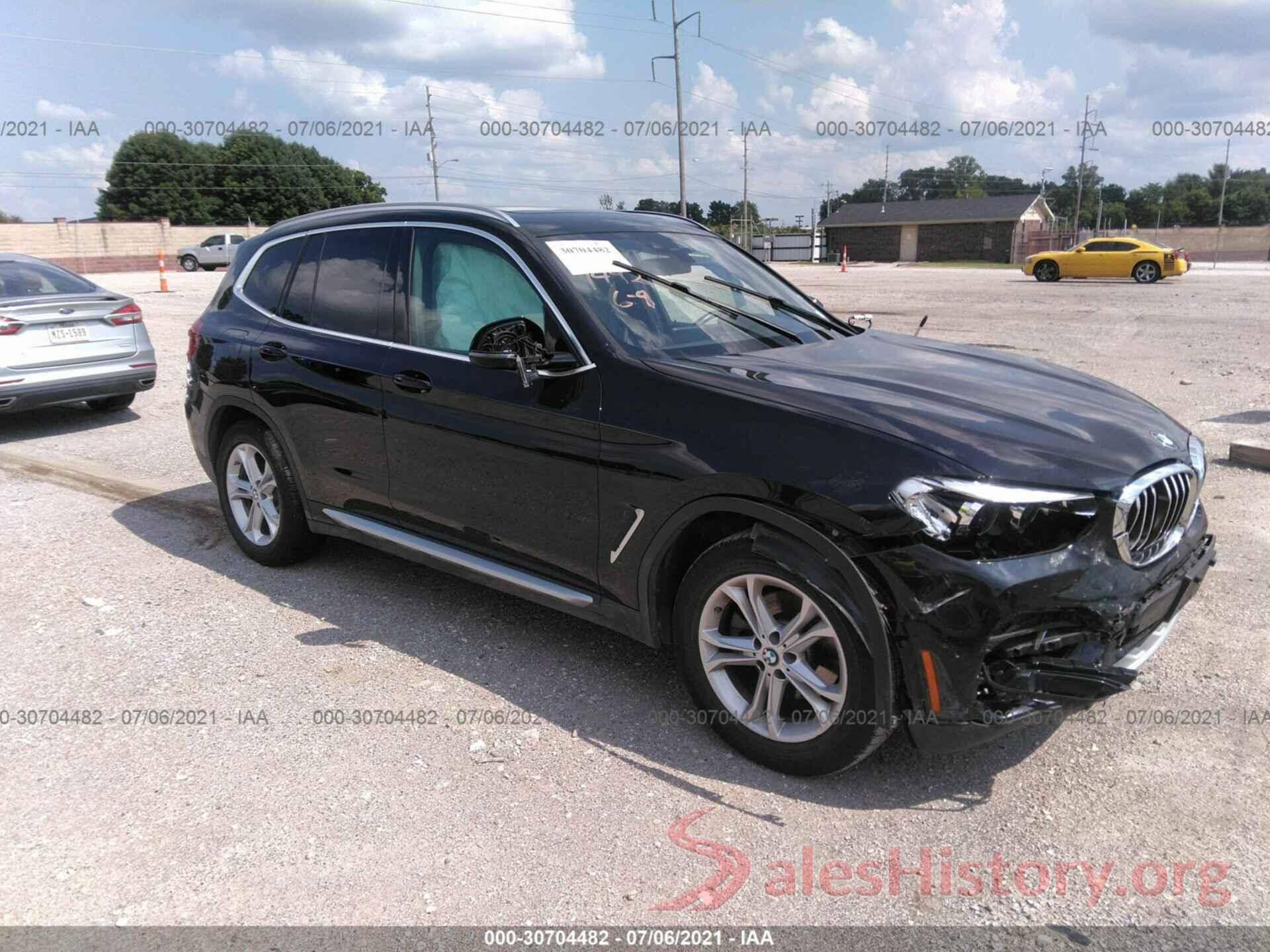 5UXTY3C04LLU71492 2020 BMW X3