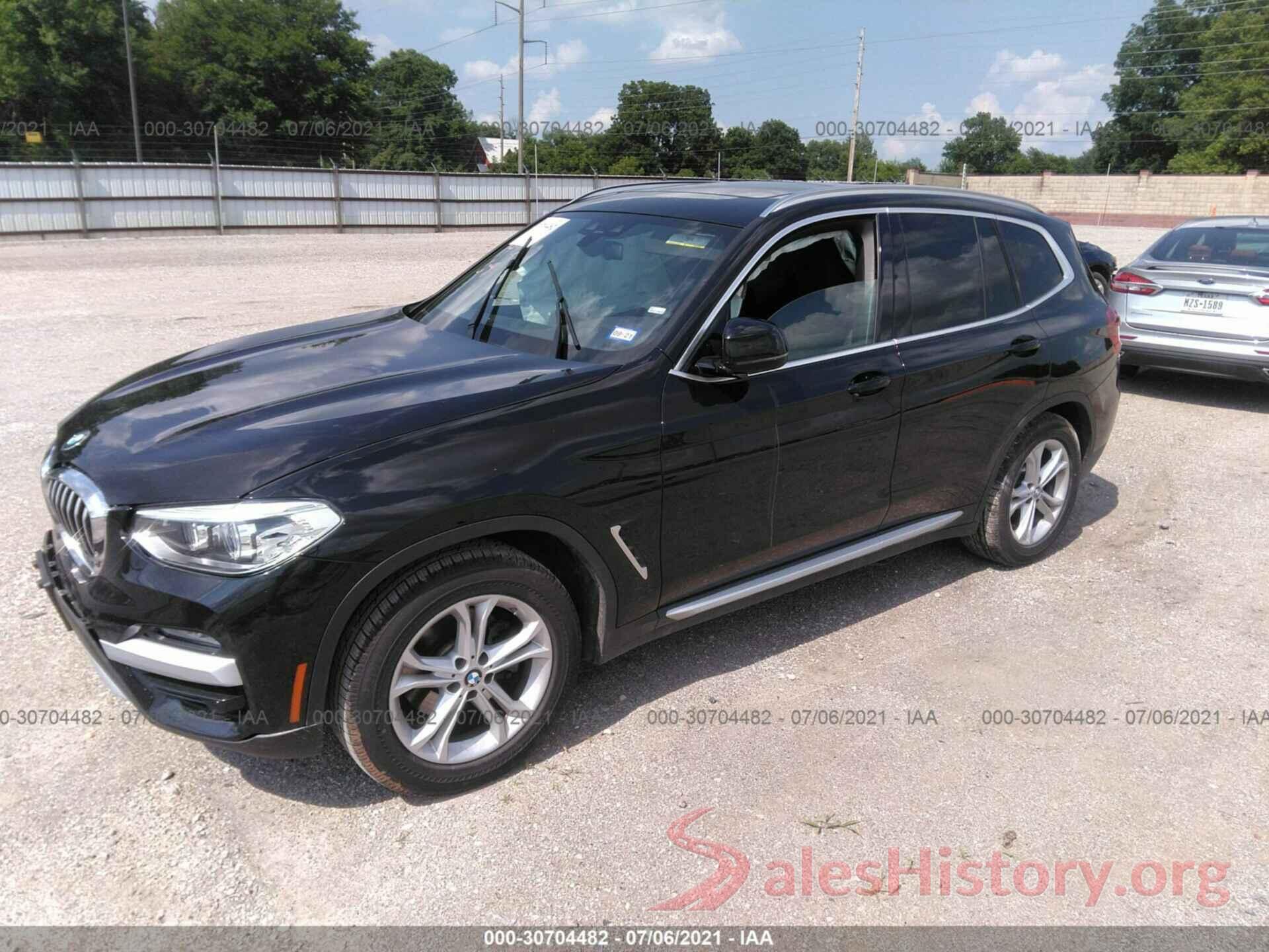 5UXTY3C04LLU71492 2020 BMW X3