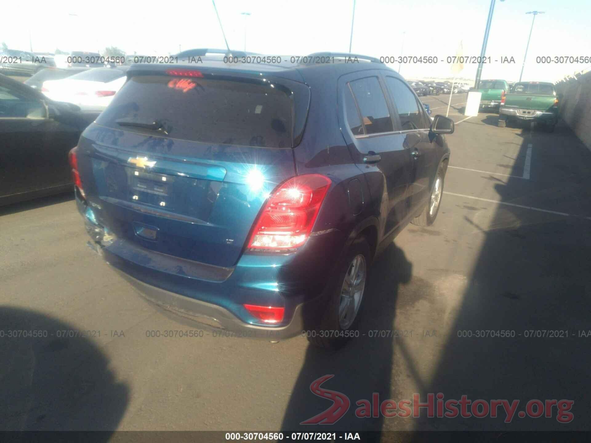 3GNCJLSB7KL344416 2019 CHEVROLET TRAX