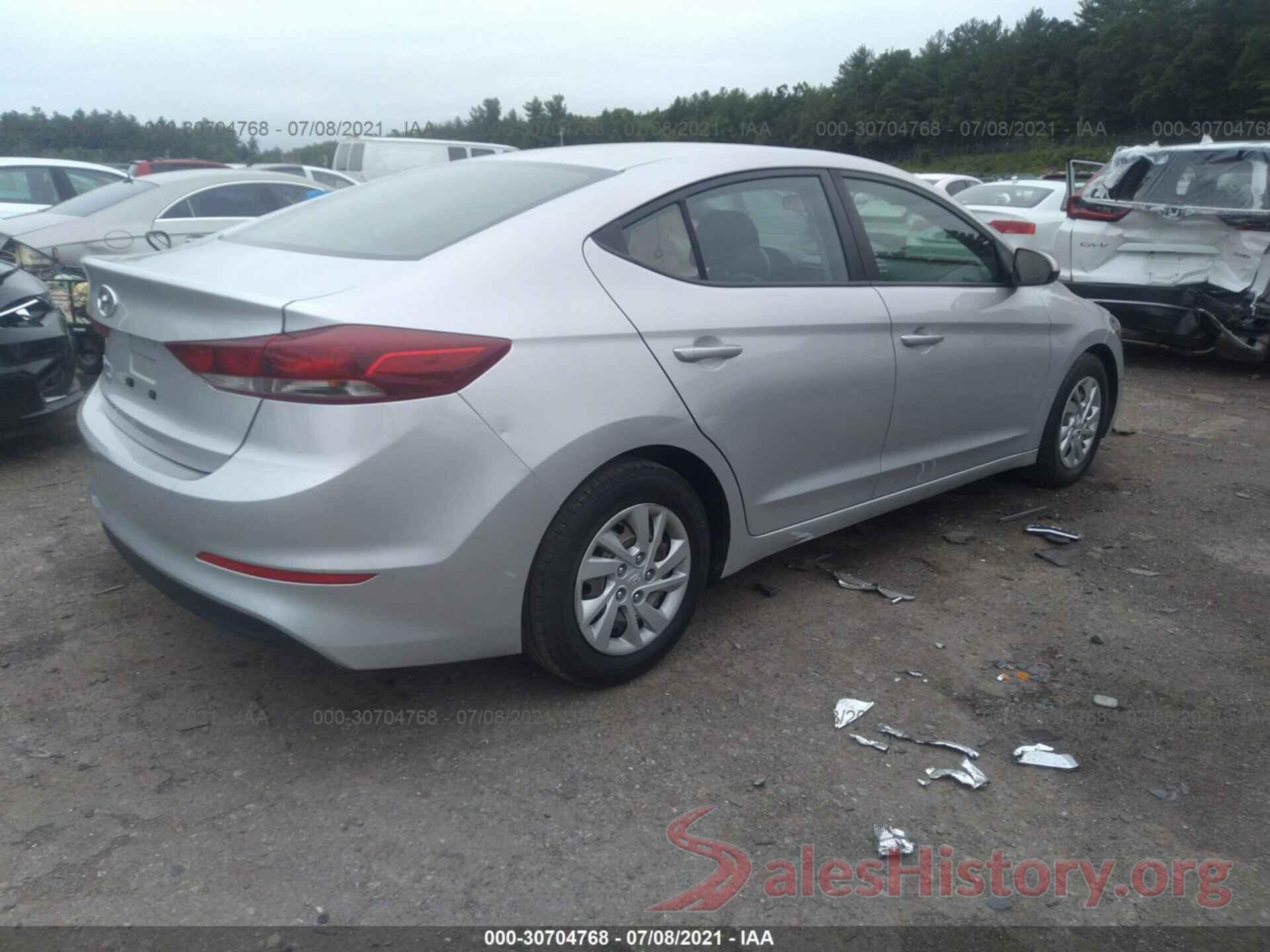 5NPD74LF3JH283678 2018 HYUNDAI ELANTRA