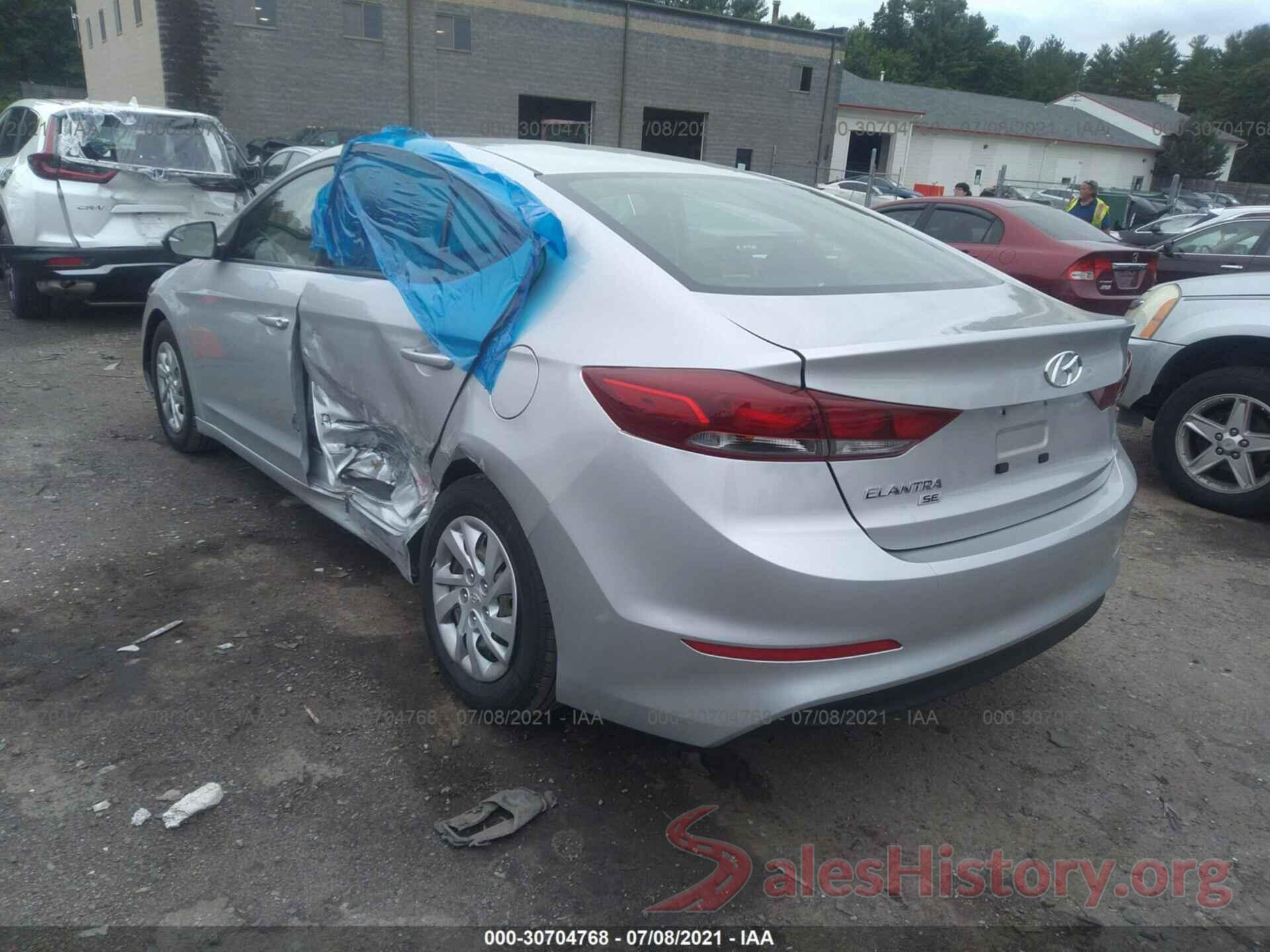 5NPD74LF3JH283678 2018 HYUNDAI ELANTRA