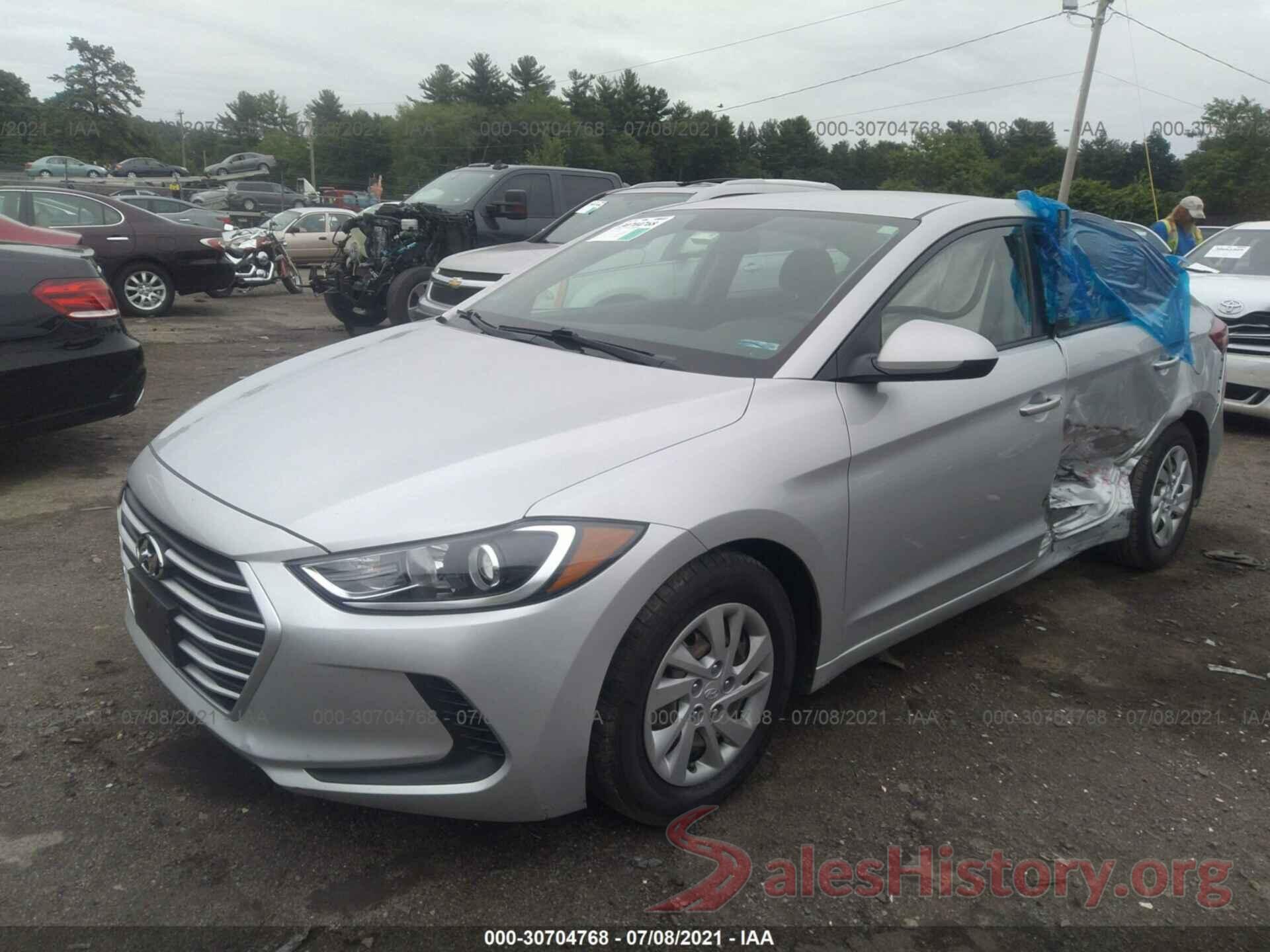 5NPD74LF3JH283678 2018 HYUNDAI ELANTRA