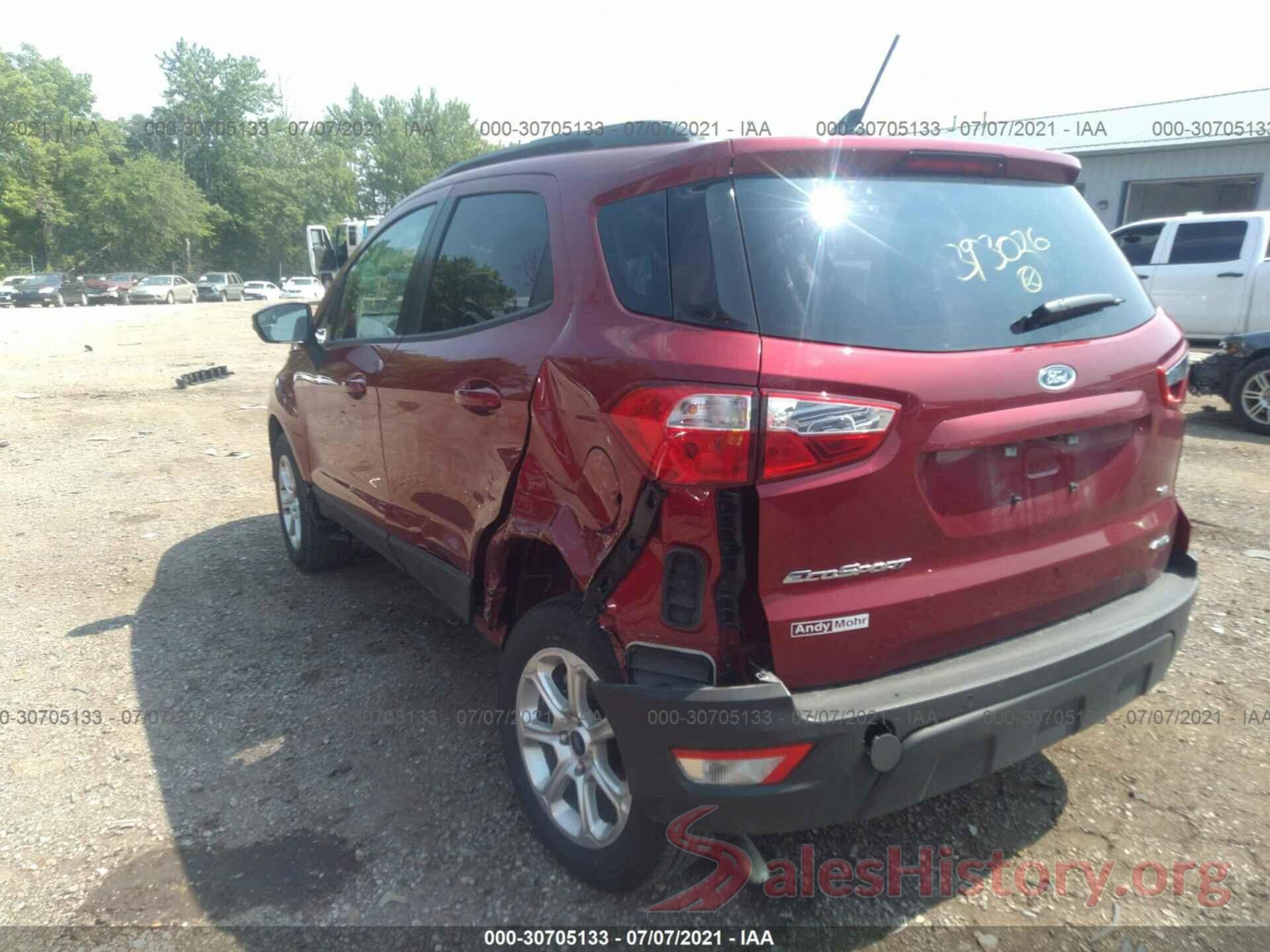 MAJ6S3GL9LC393026 2020 FORD ECOSPORT