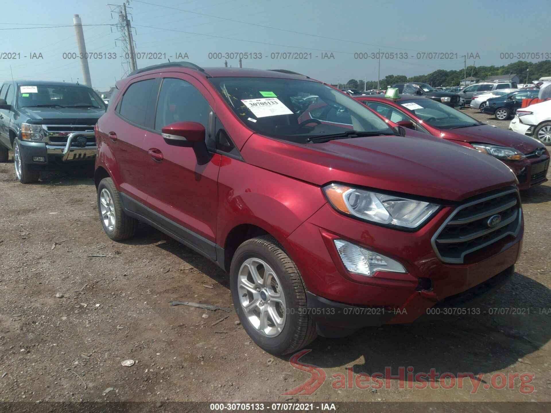 MAJ6S3GL9LC393026 2020 FORD ECOSPORT