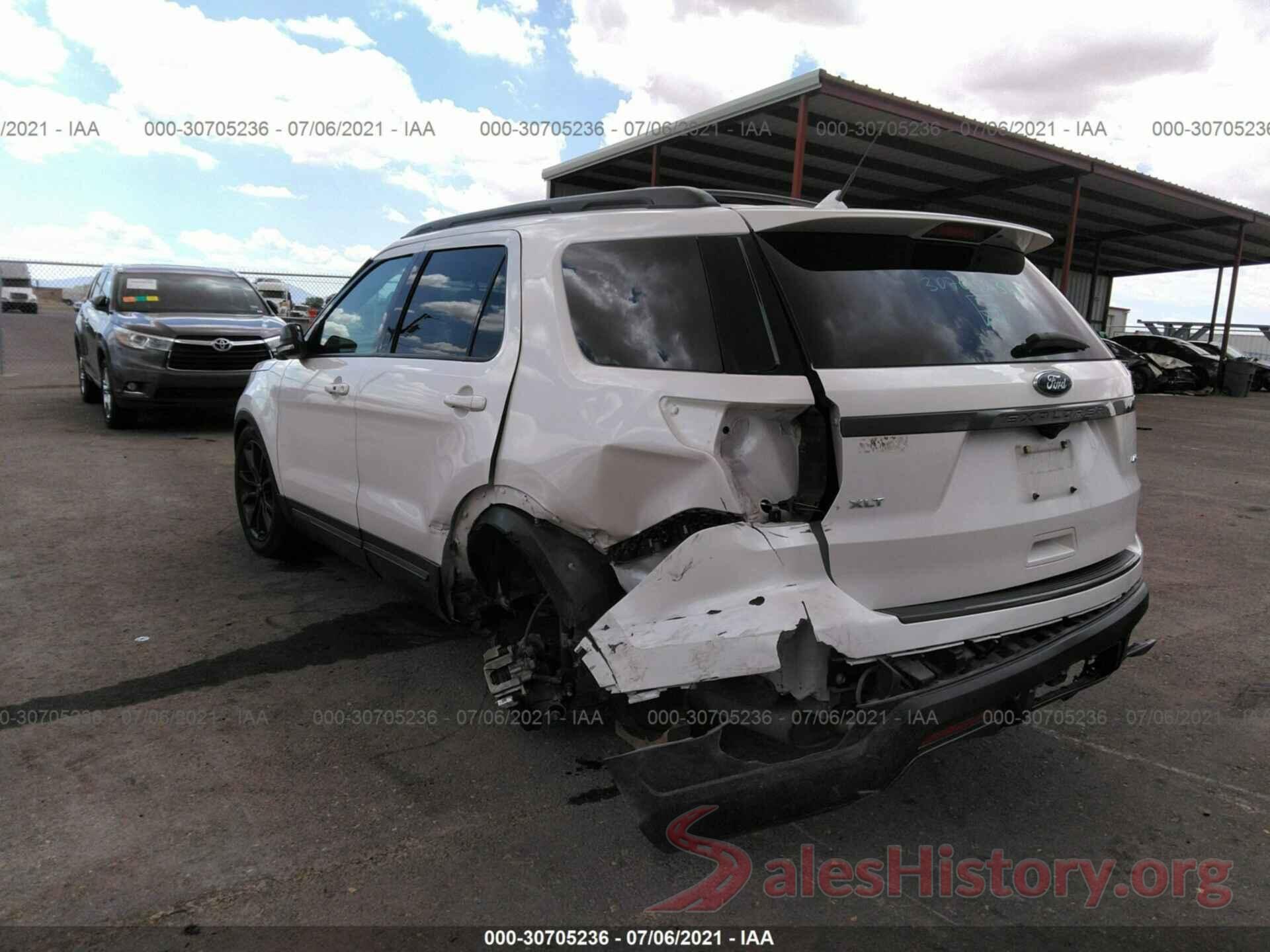 1FM5K8D82JGC41447 2018 FORD EXPLORER