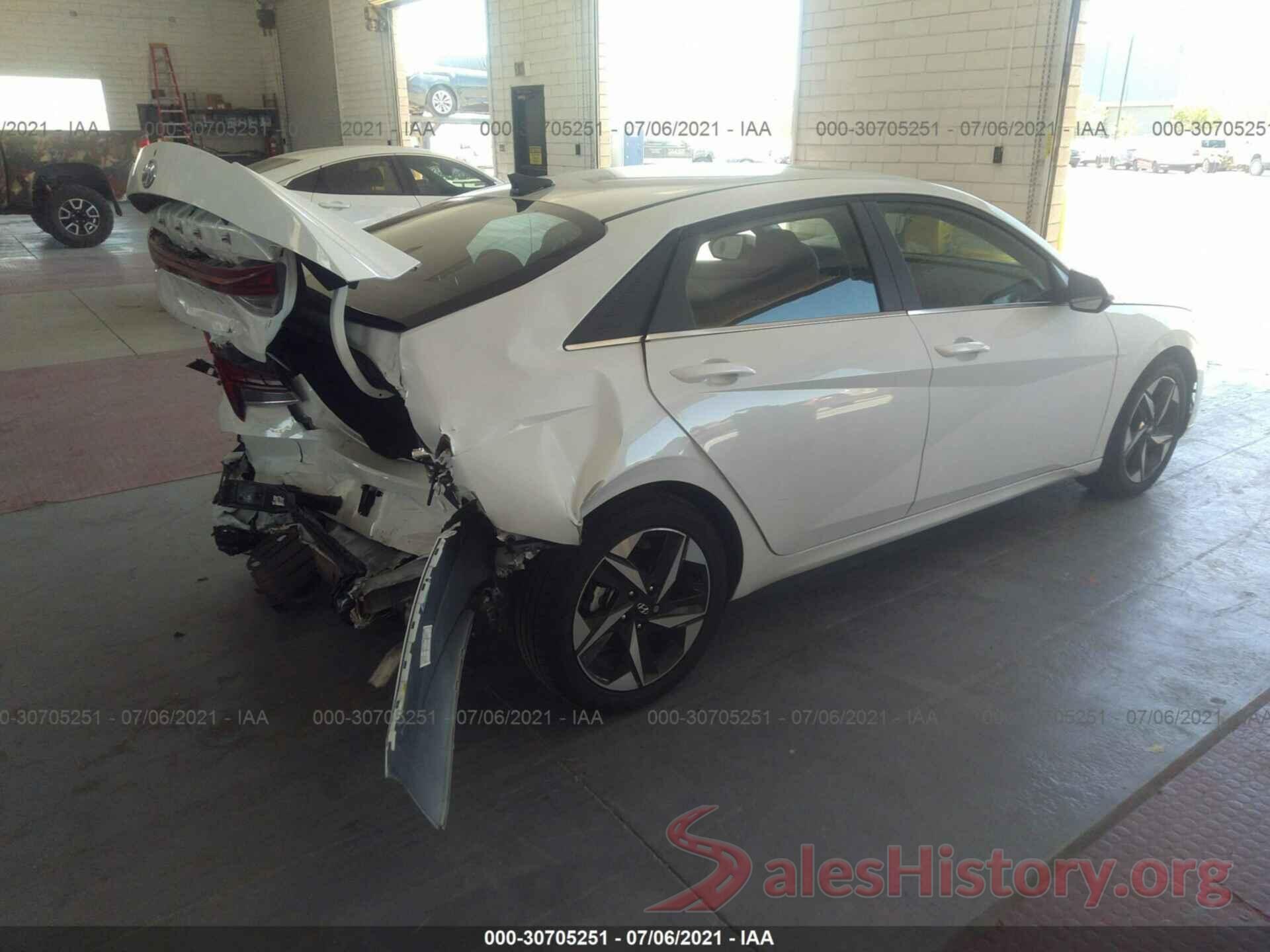 5NPLN4AG0MH032246 2021 HYUNDAI ELANTRA