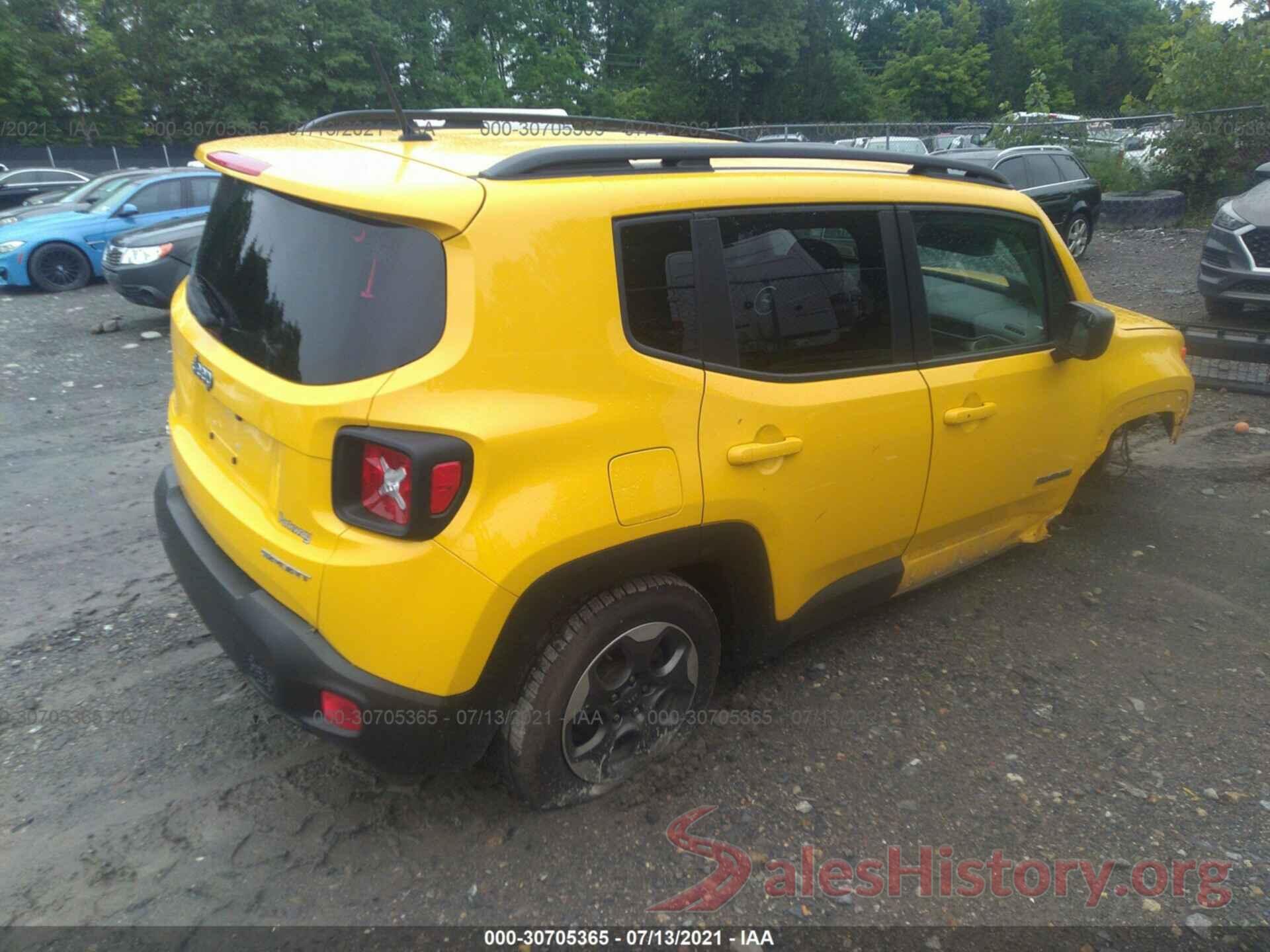 ZACCJBAT3GPD94886 2016 JEEP RENEGADE