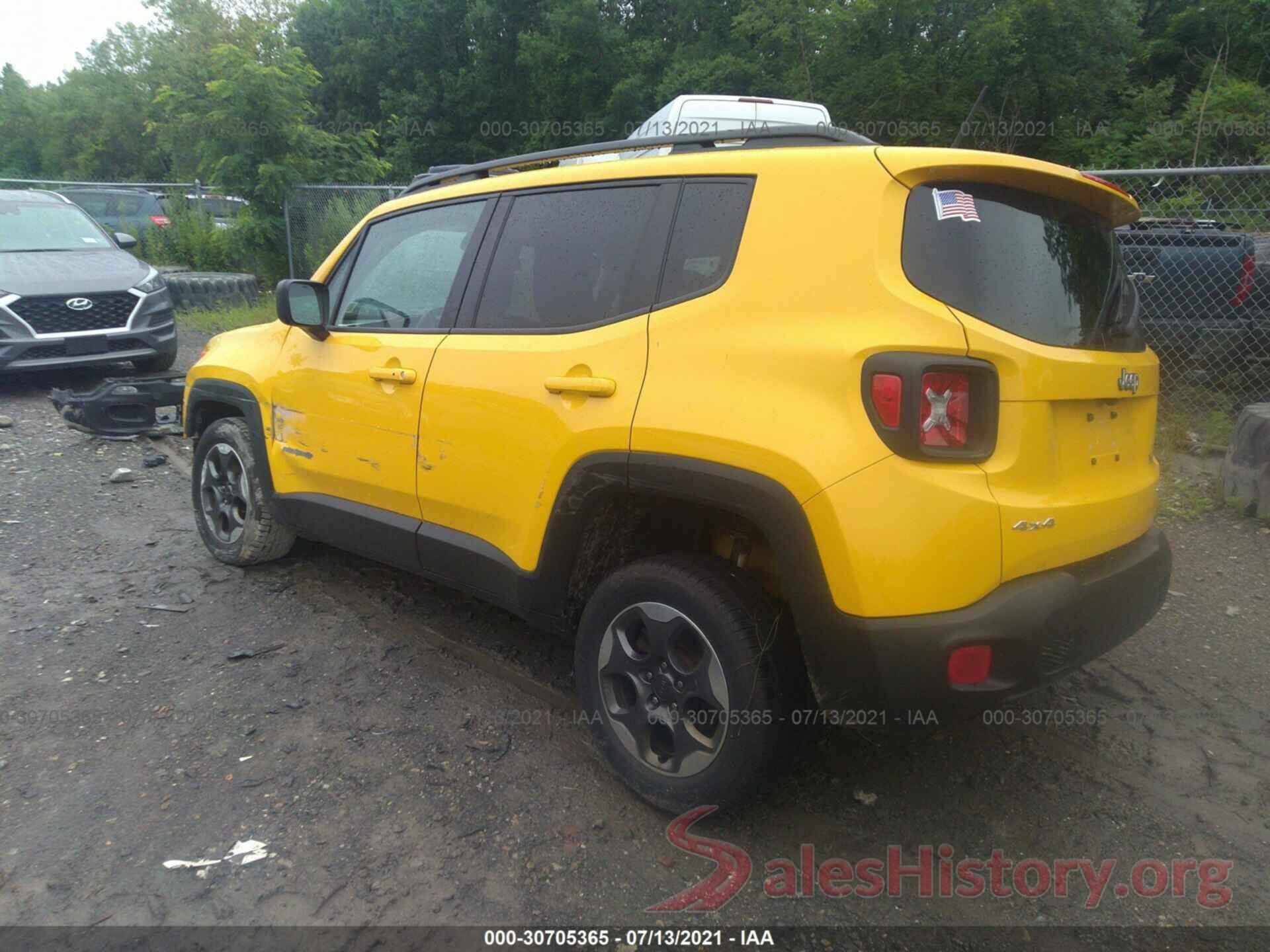 ZACCJBAT3GPD94886 2016 JEEP RENEGADE