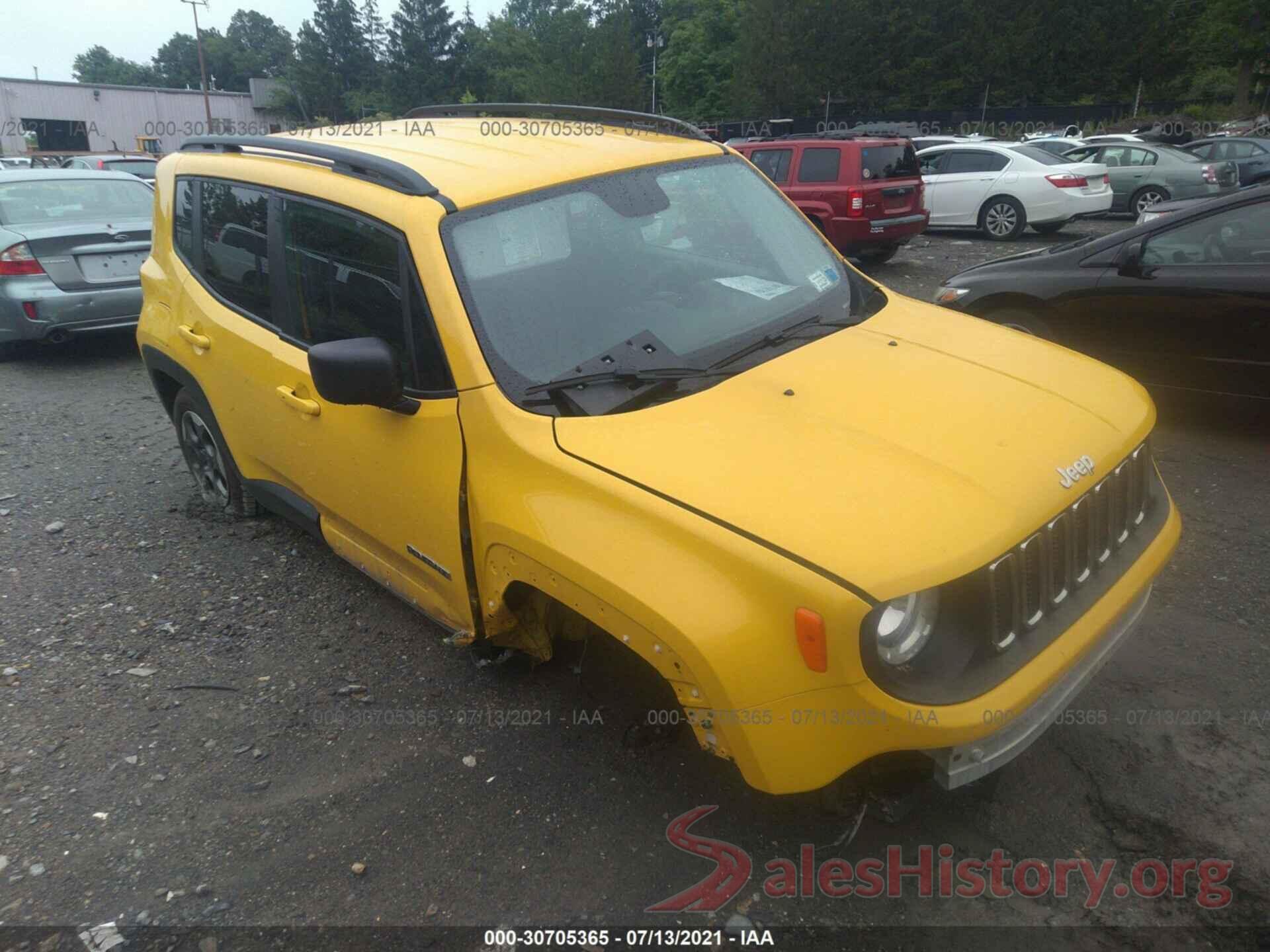 ZACCJBAT3GPD94886 2016 JEEP RENEGADE