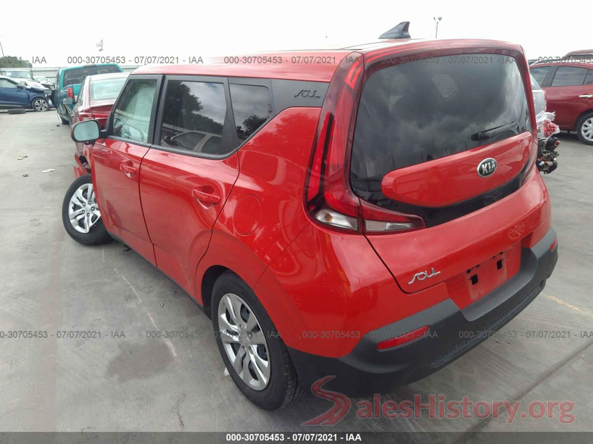 KNDJ23AU7L7711224 2020 KIA SOUL