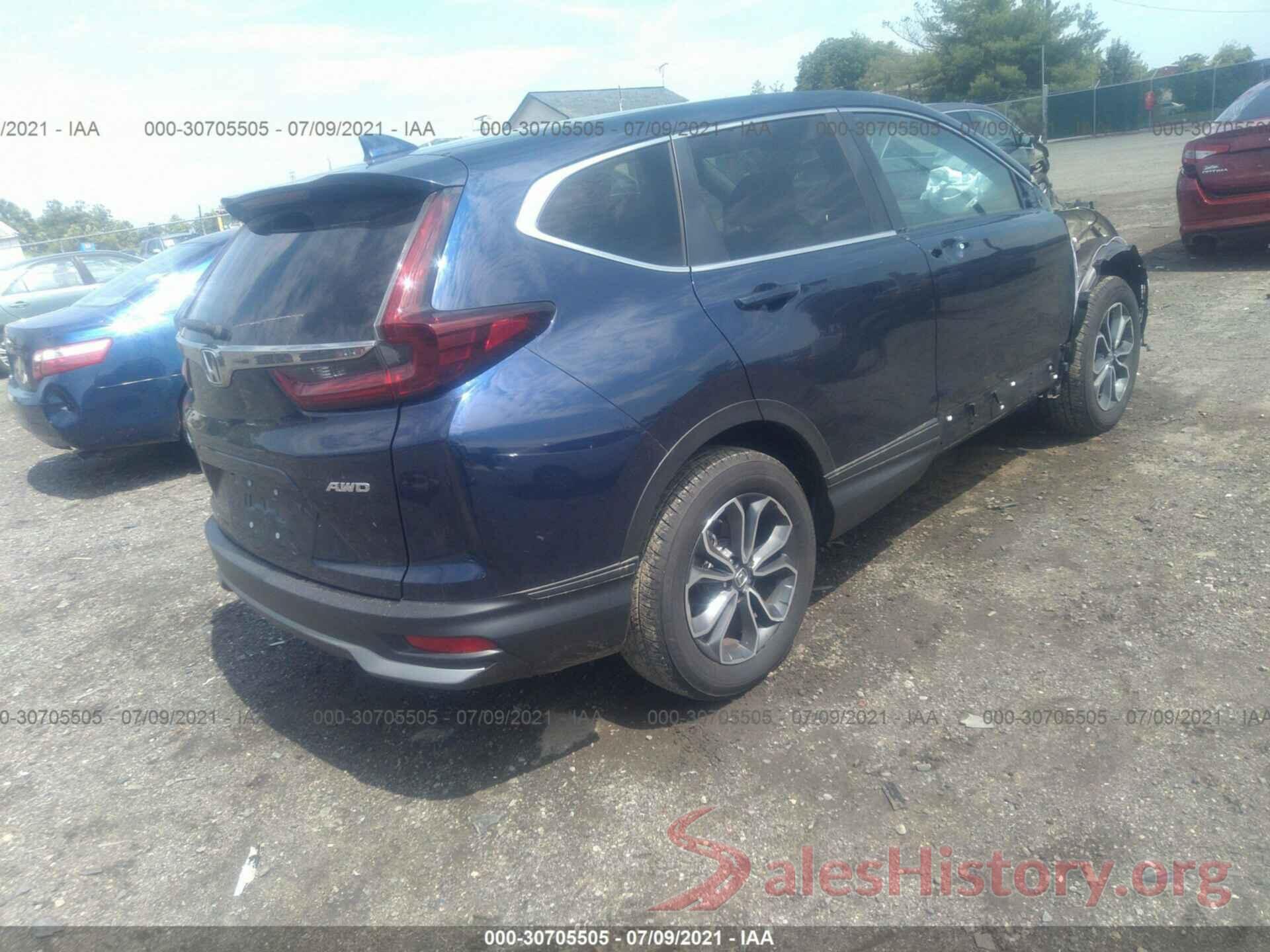 5J6RW2H5XLL024255 2020 HONDA CR-V