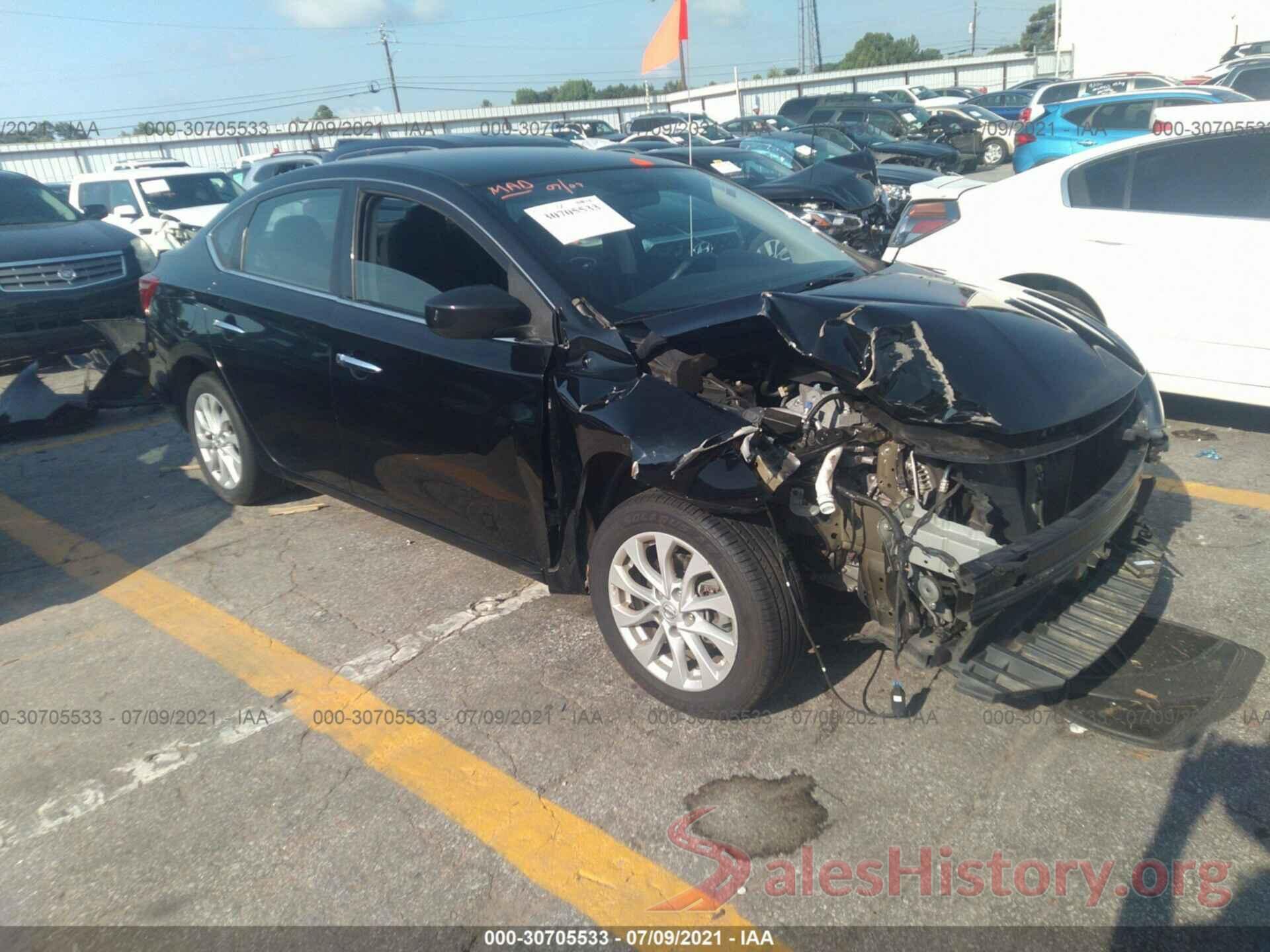 3N1AB7AP9JL607721 2018 NISSAN SENTRA