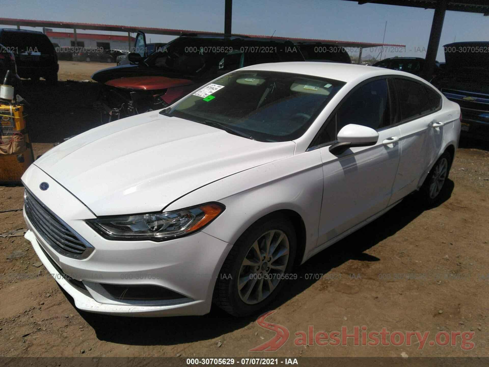 3FA6P0HDXHR242230 2017 FORD FUSION