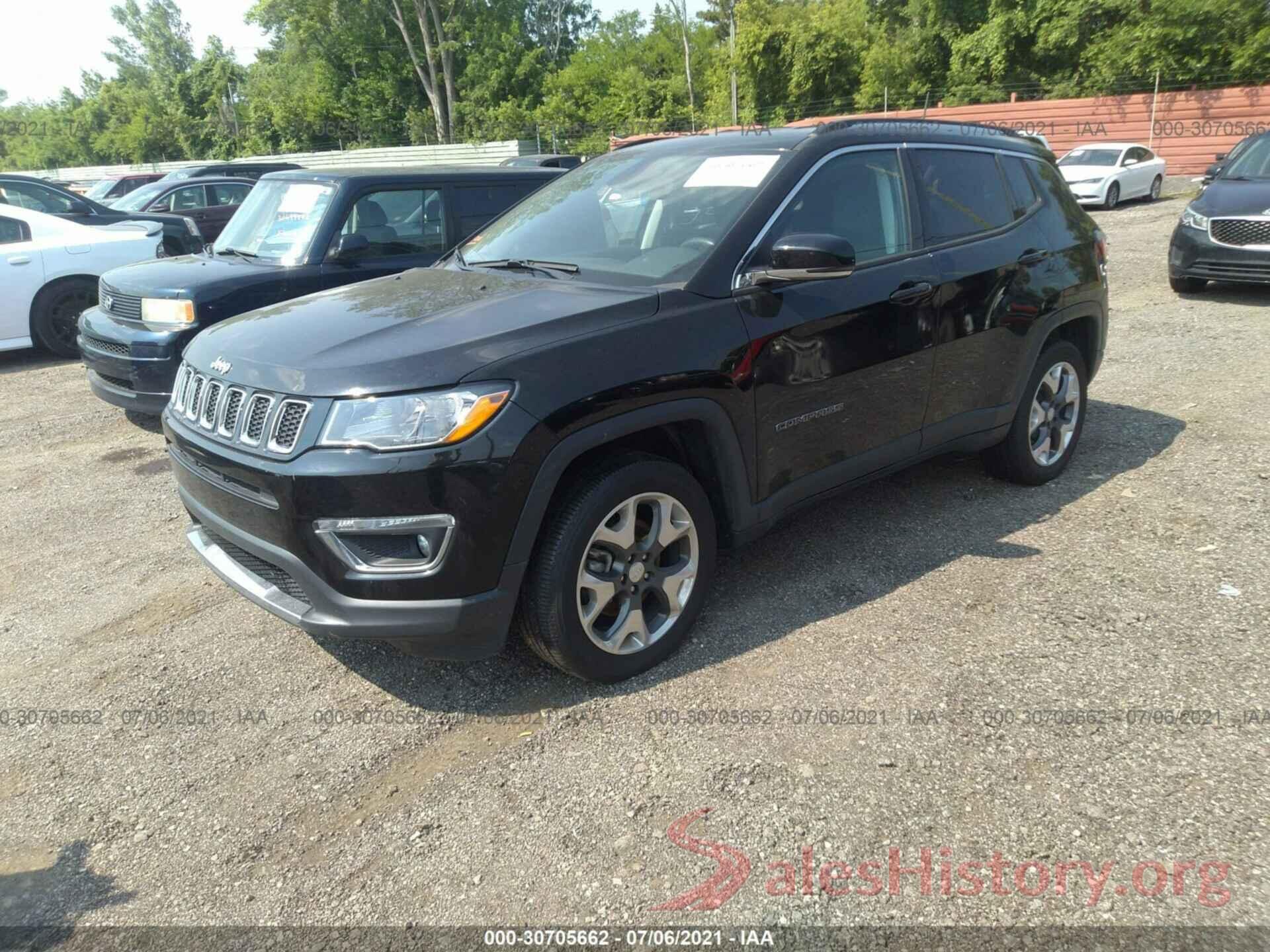 3C4NJDCB5LT240319 2020 JEEP COMPASS