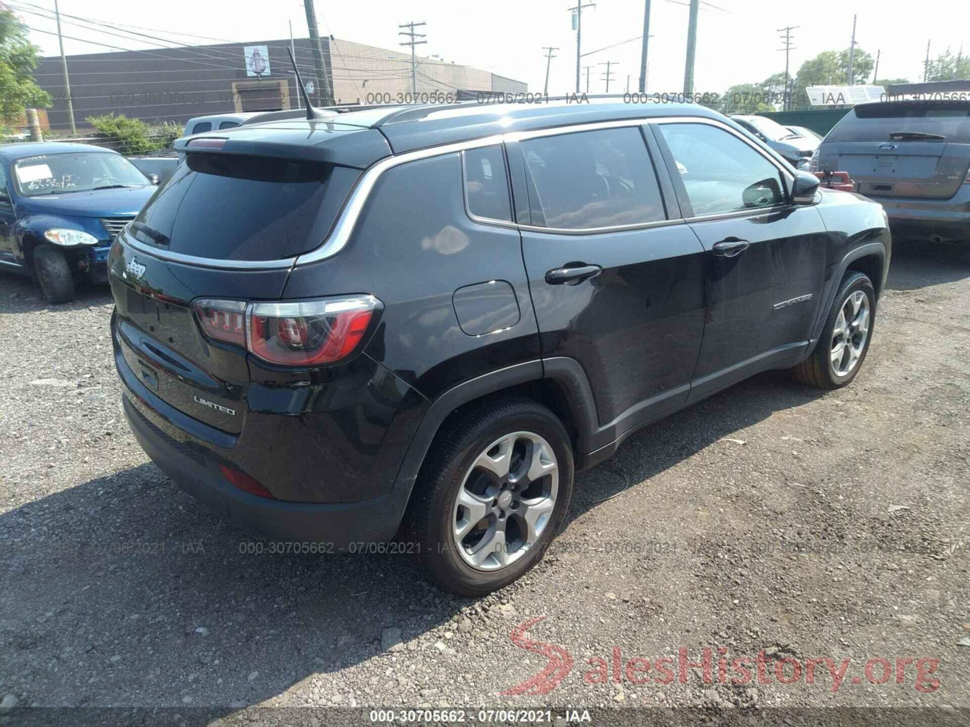 3C4NJDCB5LT240319 2020 JEEP COMPASS