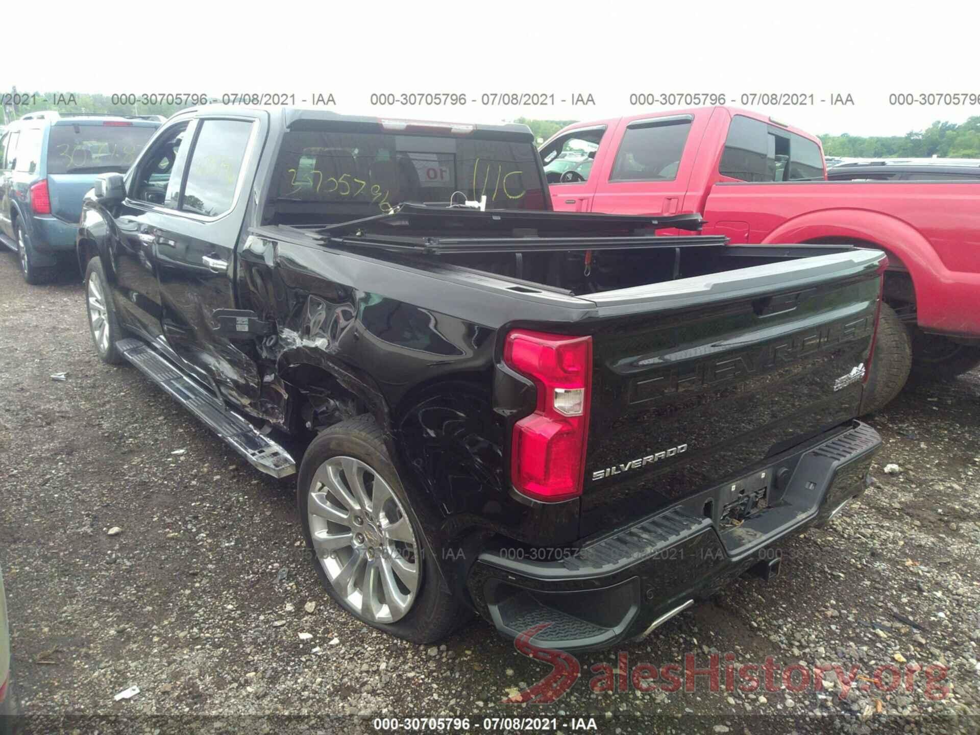 3GCUYHEL7KG104348 2019 CHEVROLET SILVERADO 1500