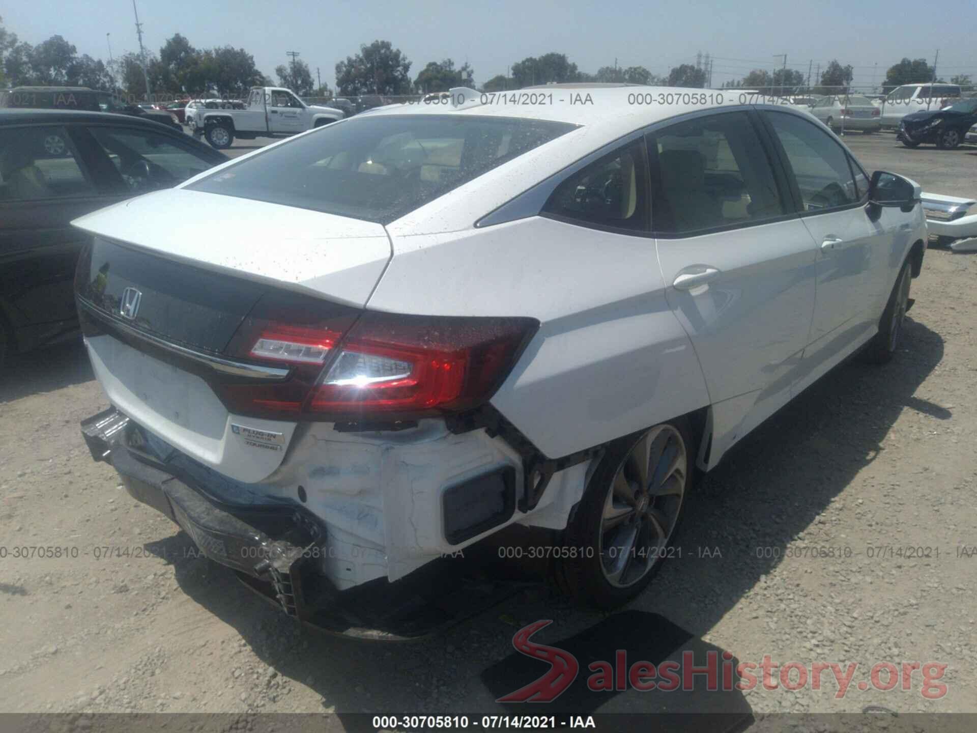 JHMZC5F33KC004671 2019 HONDA CLARITY PLUG-IN HYBRID