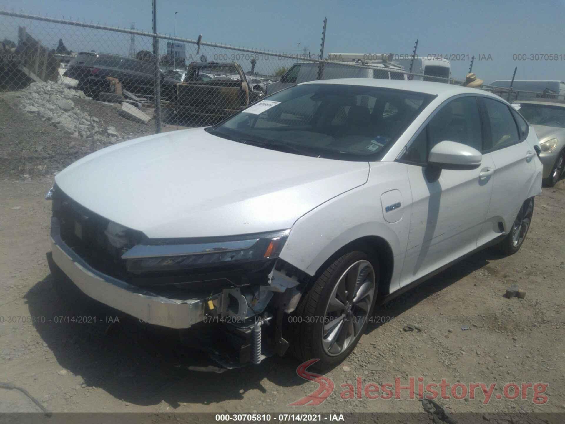 JHMZC5F33KC004671 2019 HONDA CLARITY PLUG-IN HYBRID