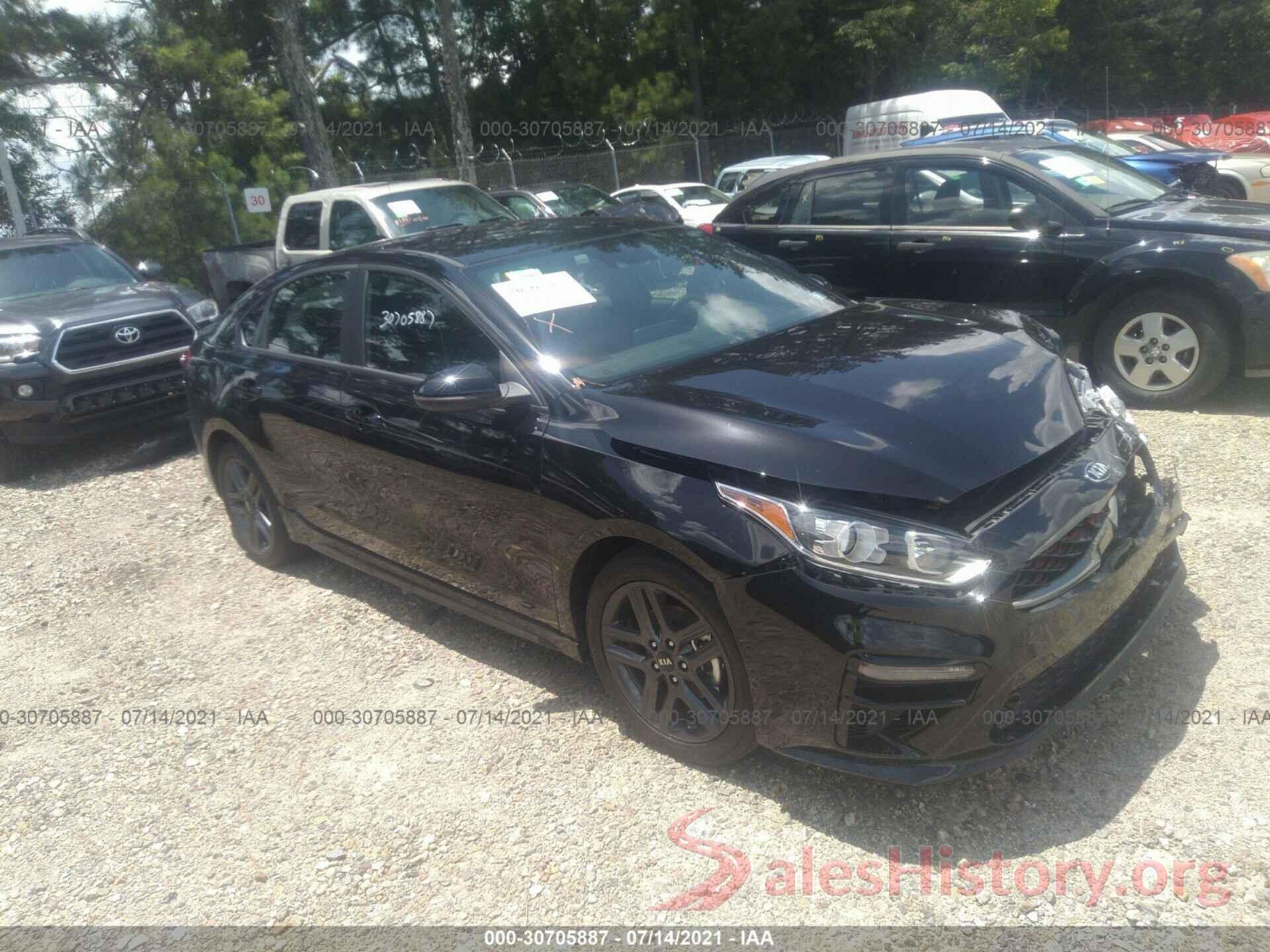 3KPF34ADXME286334 2021 KIA FORTE