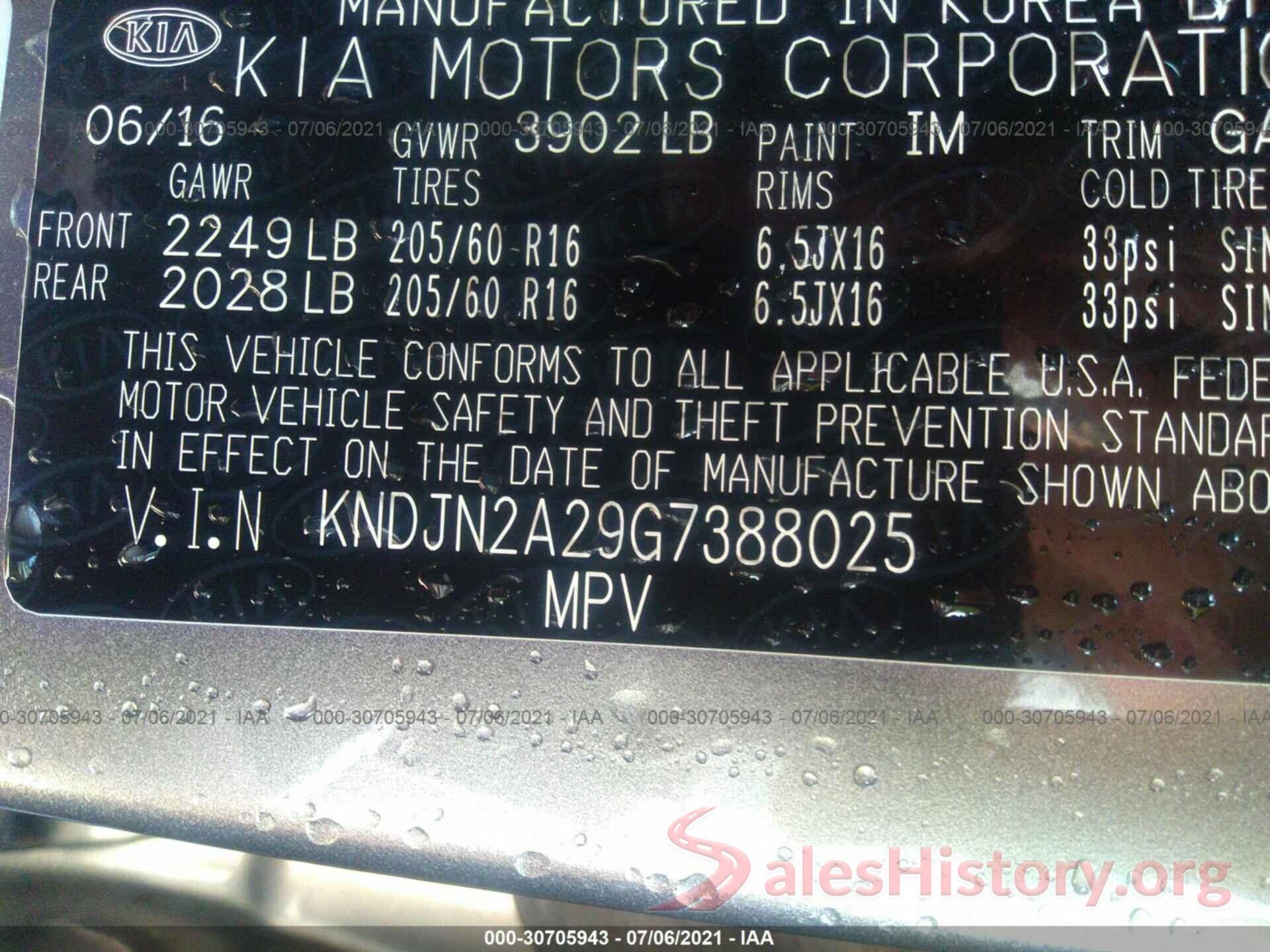 KNDJN2A29G7388025 2016 KIA SOUL