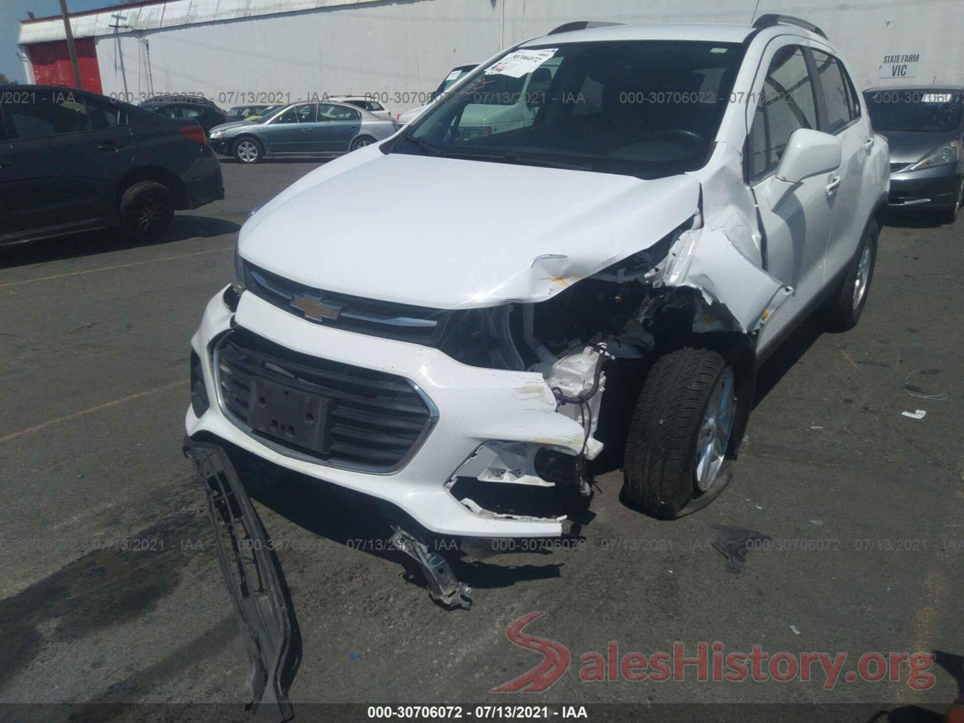 KL7CJPSB8JB717492 2018 CHEVROLET TRAX