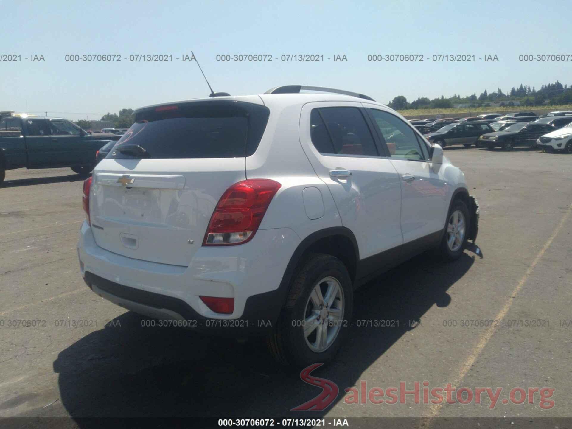 KL7CJPSB8JB717492 2018 CHEVROLET TRAX