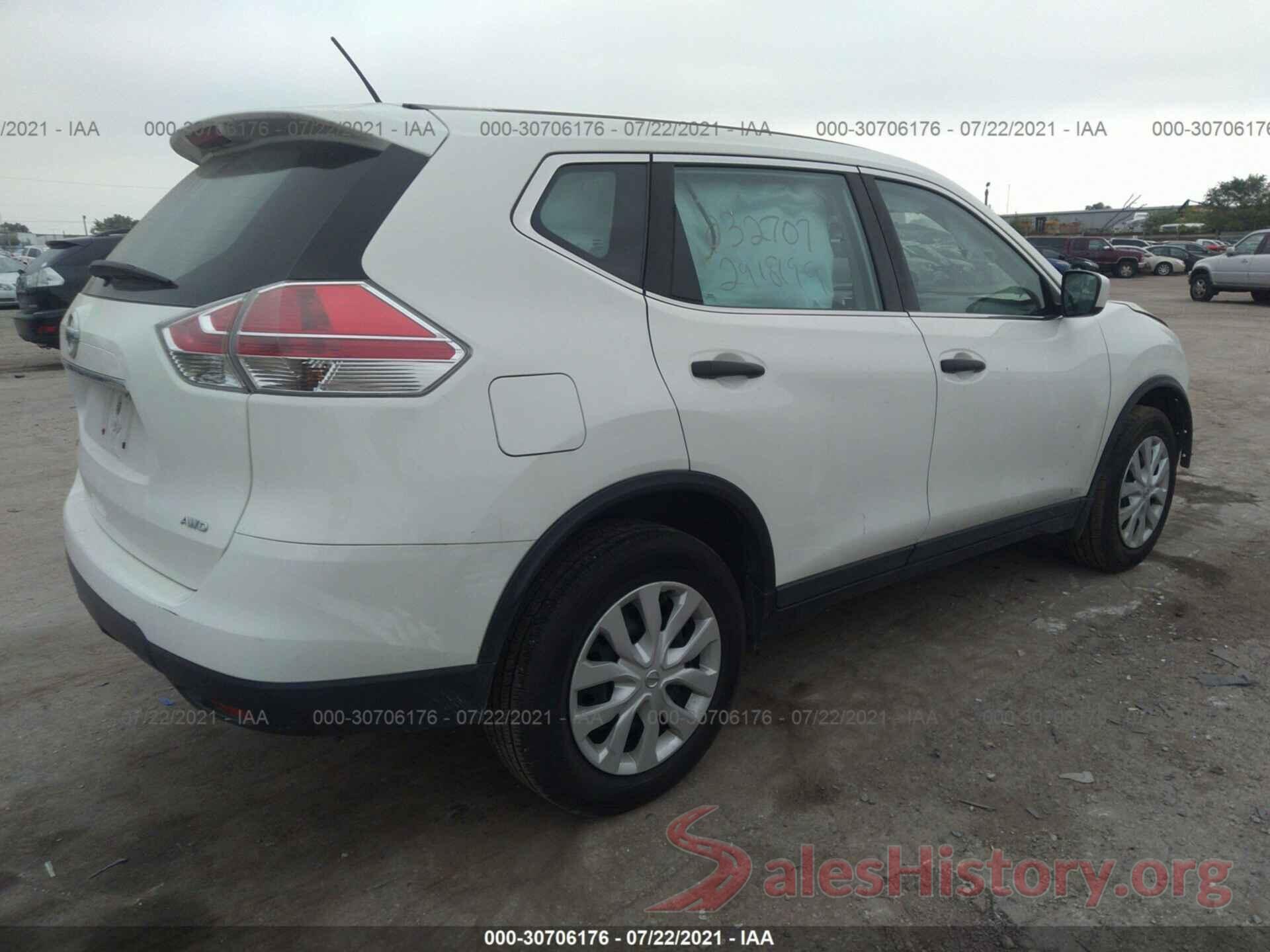 5N1AT2MV4GC825251 2016 NISSAN ROGUE