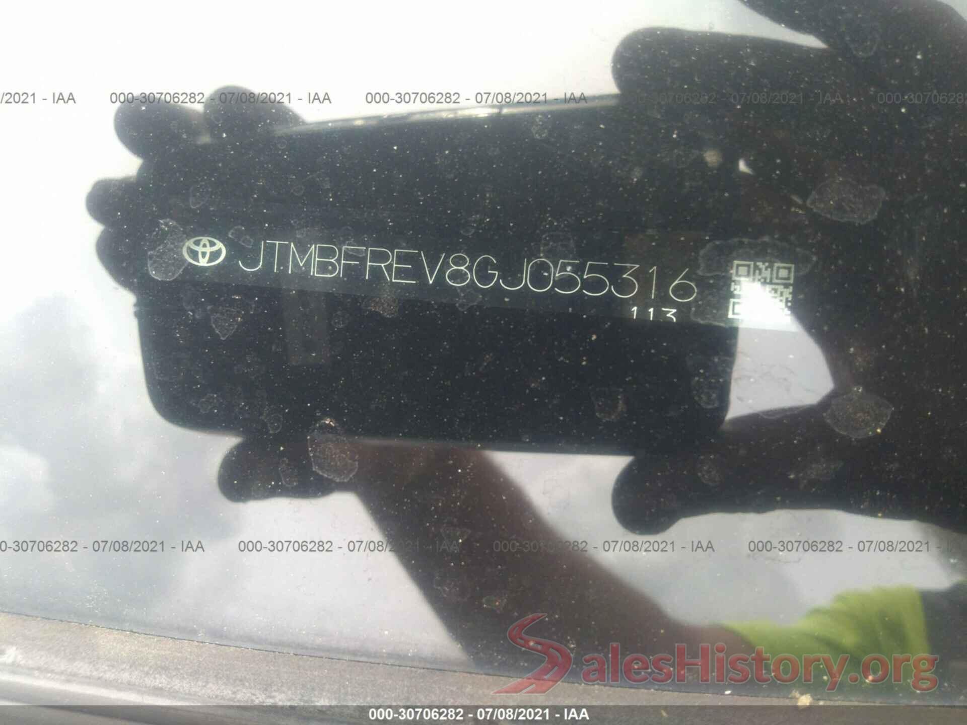 JTMBFREV8GJ055316 2016 TOYOTA RAV4