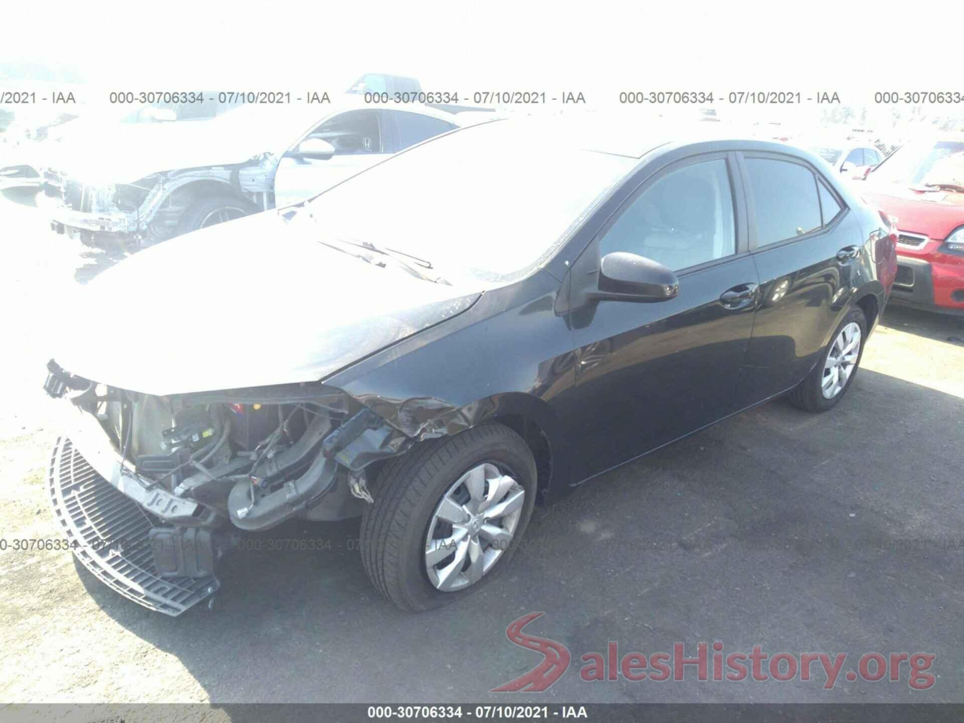 5YFBURHE5GP538307 2016 TOYOTA COROLLA