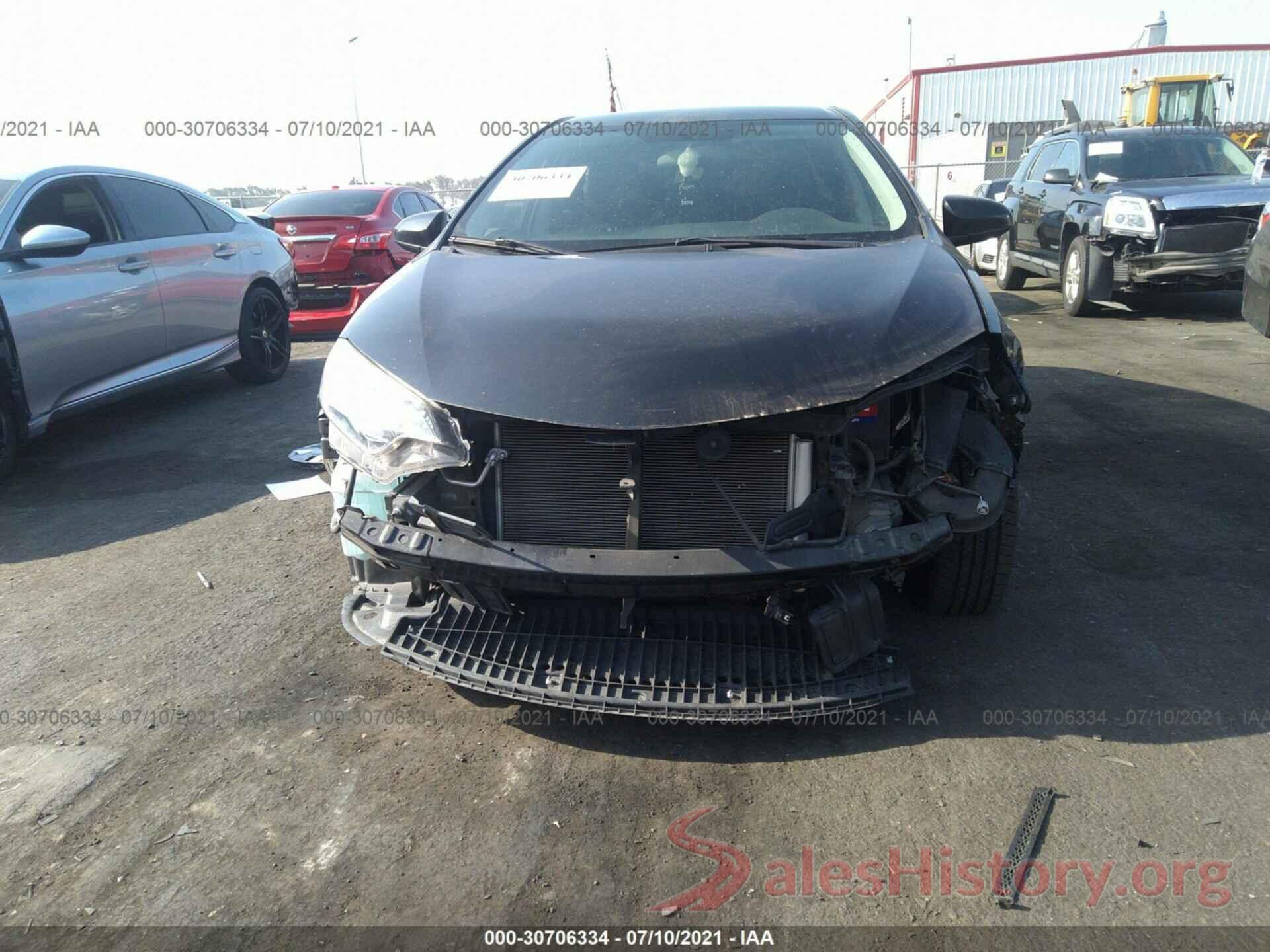 5YFBURHE5GP538307 2016 TOYOTA COROLLA