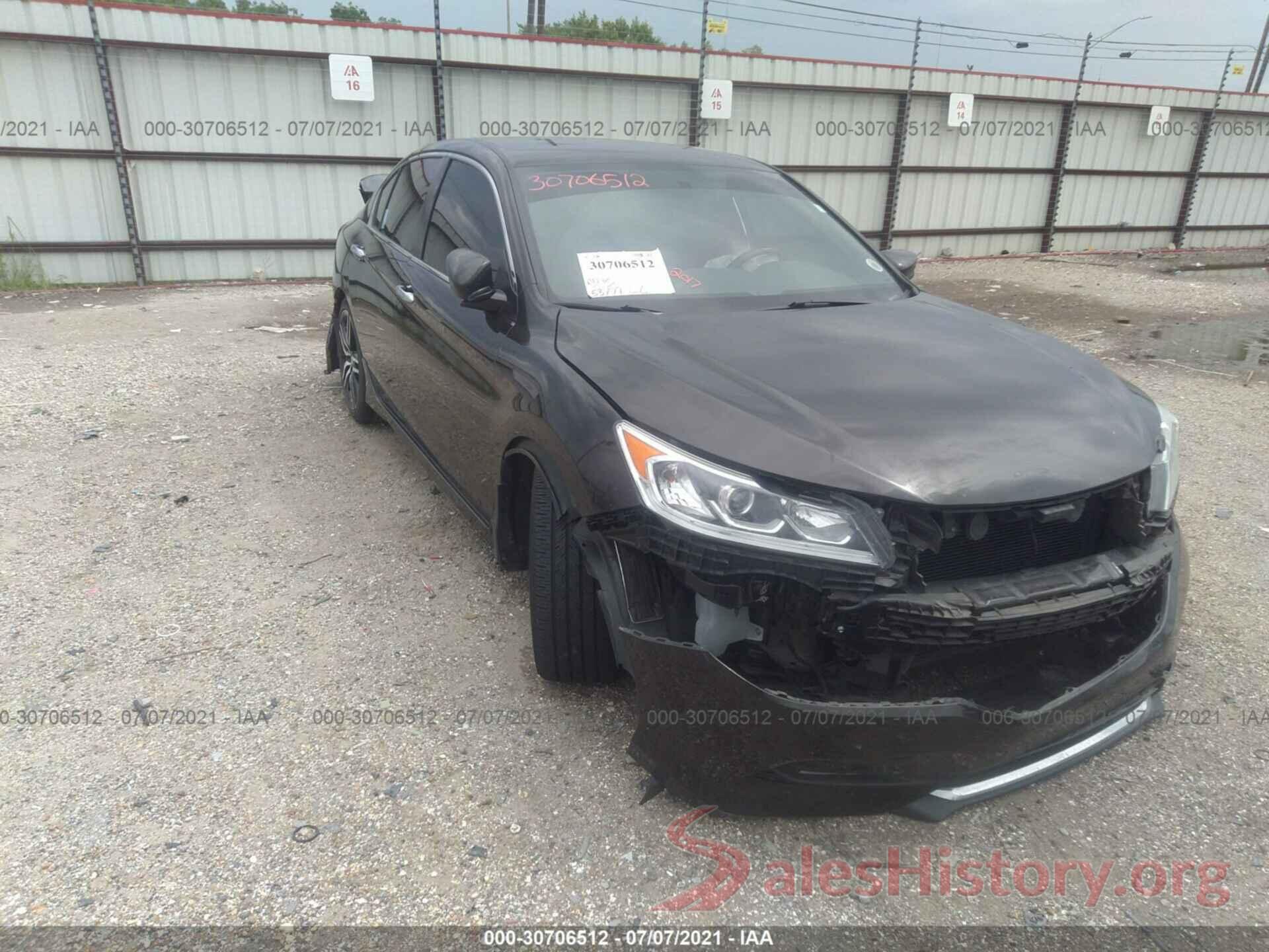 1HGCR2F54HA173321 2017 HONDA ACCORD SEDAN