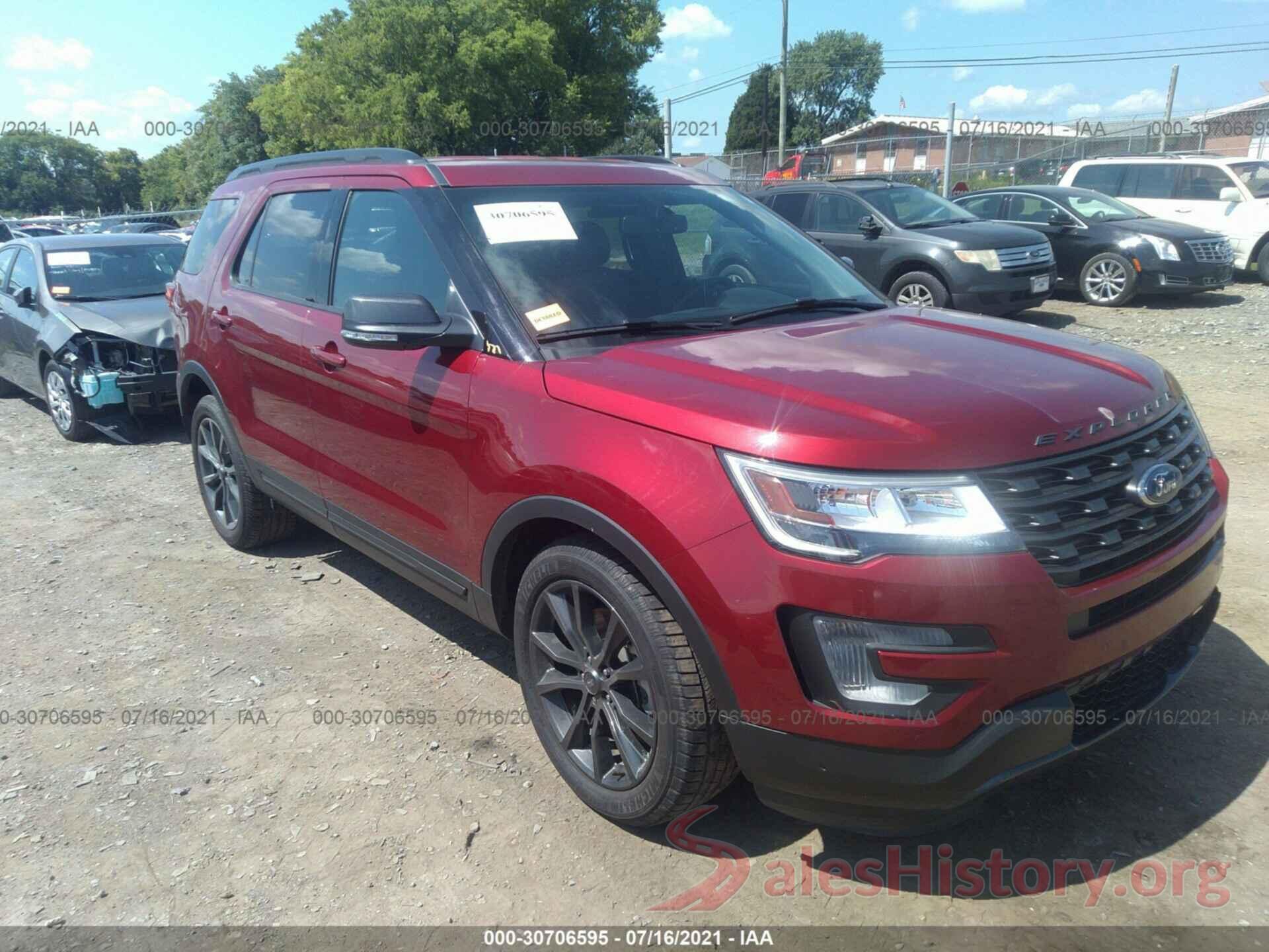 1FM5K7D82HGE33276 2017 FORD EXPLORER