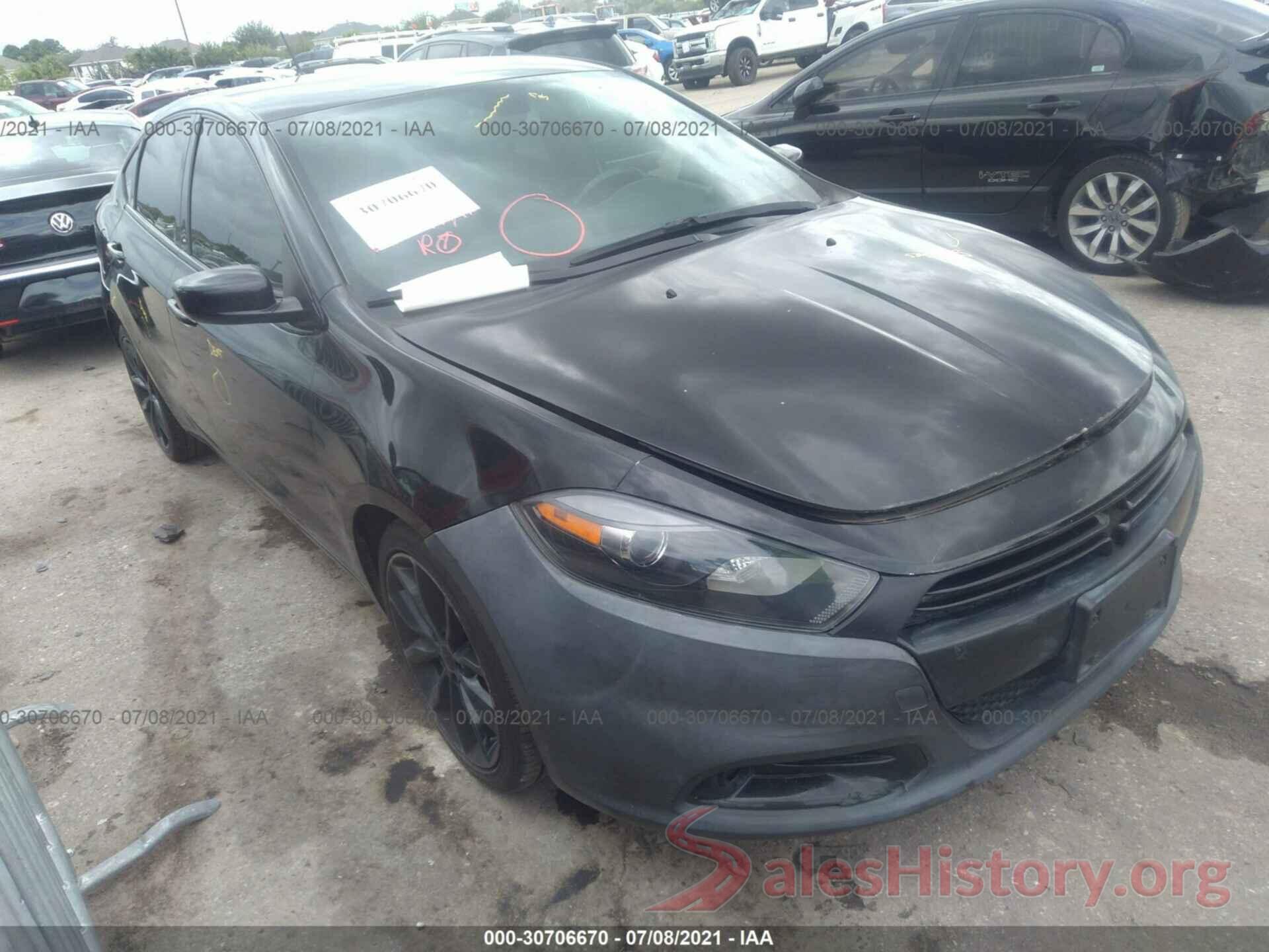 1C3CDFBBXGD750290 2016 DODGE DART