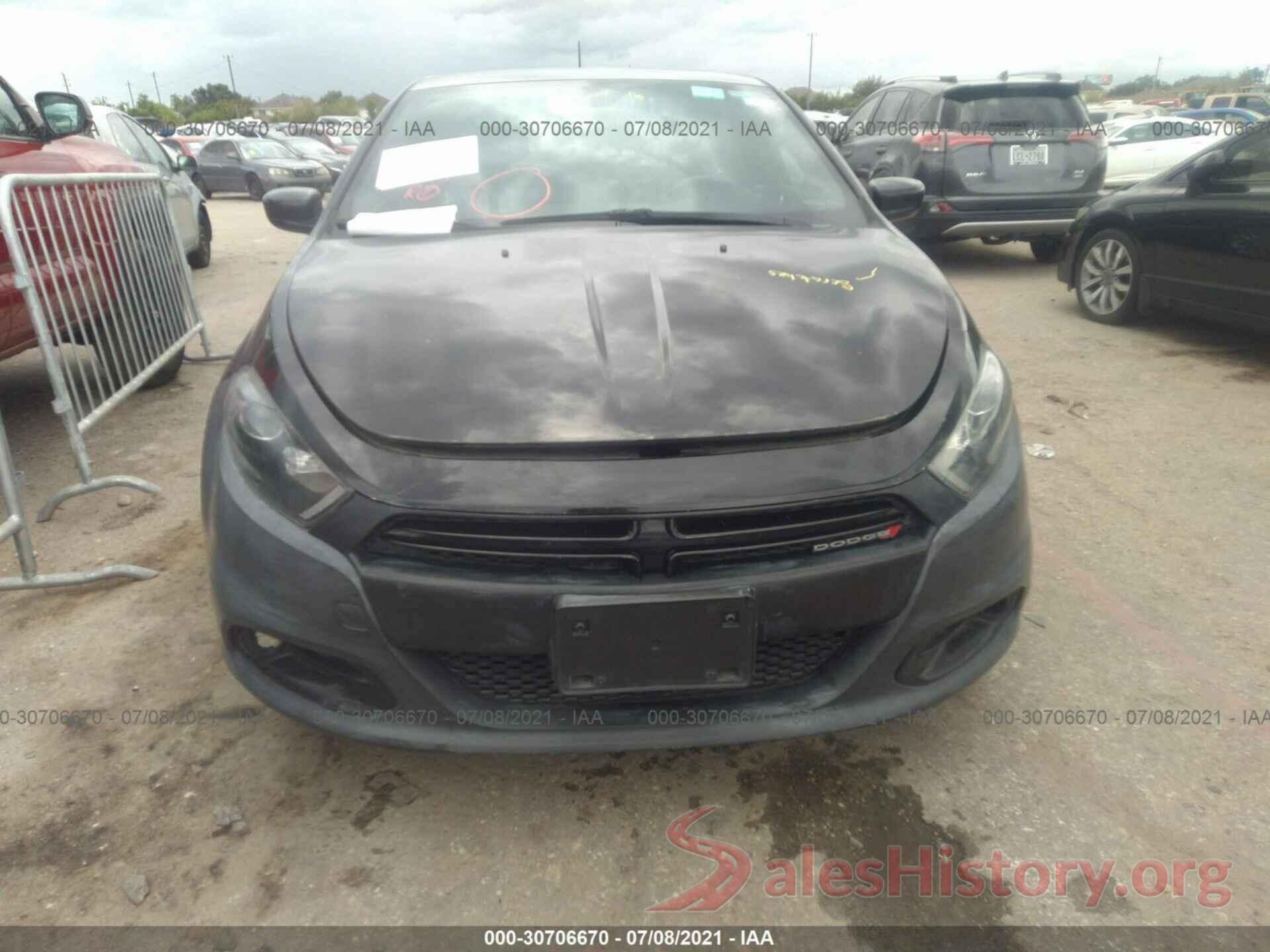 1C3CDFBBXGD750290 2016 DODGE DART