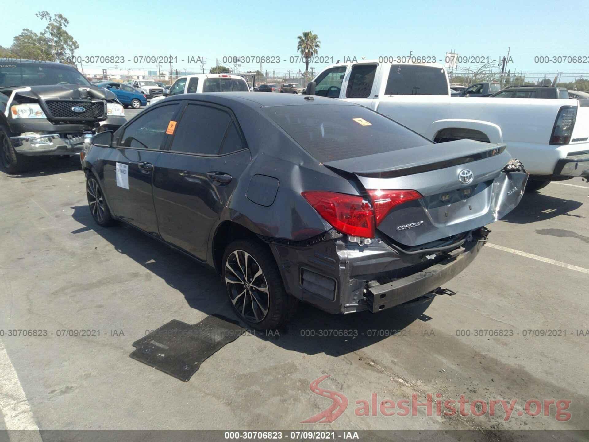 5YFBURHE5HP616490 2017 TOYOTA COROLLA