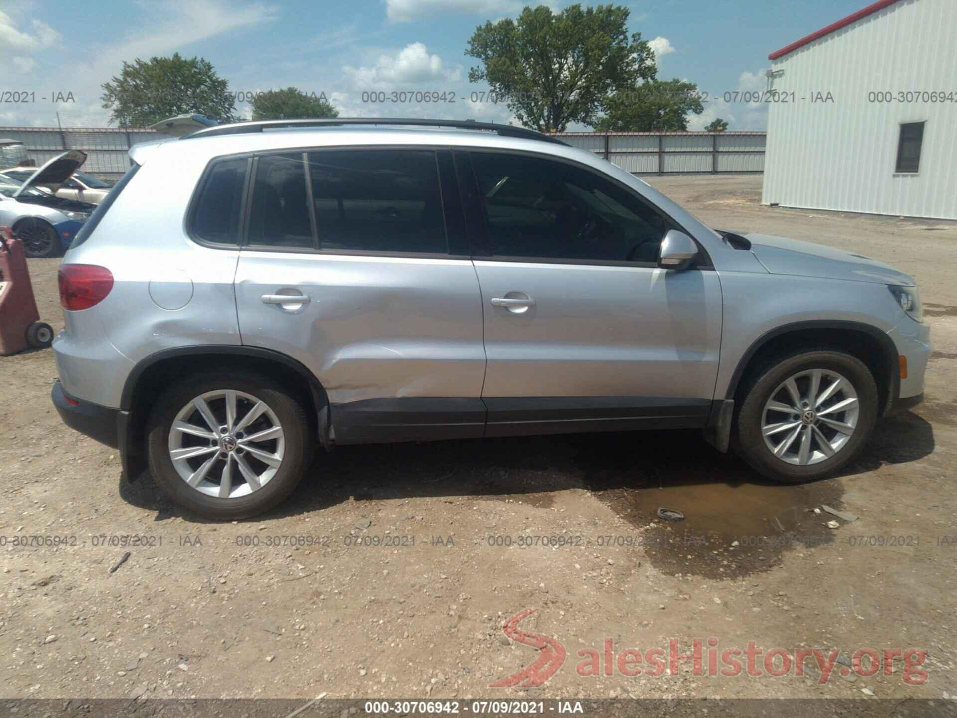 WVGBV7AX1HK043336 2017 VOLKSWAGEN TIGUAN