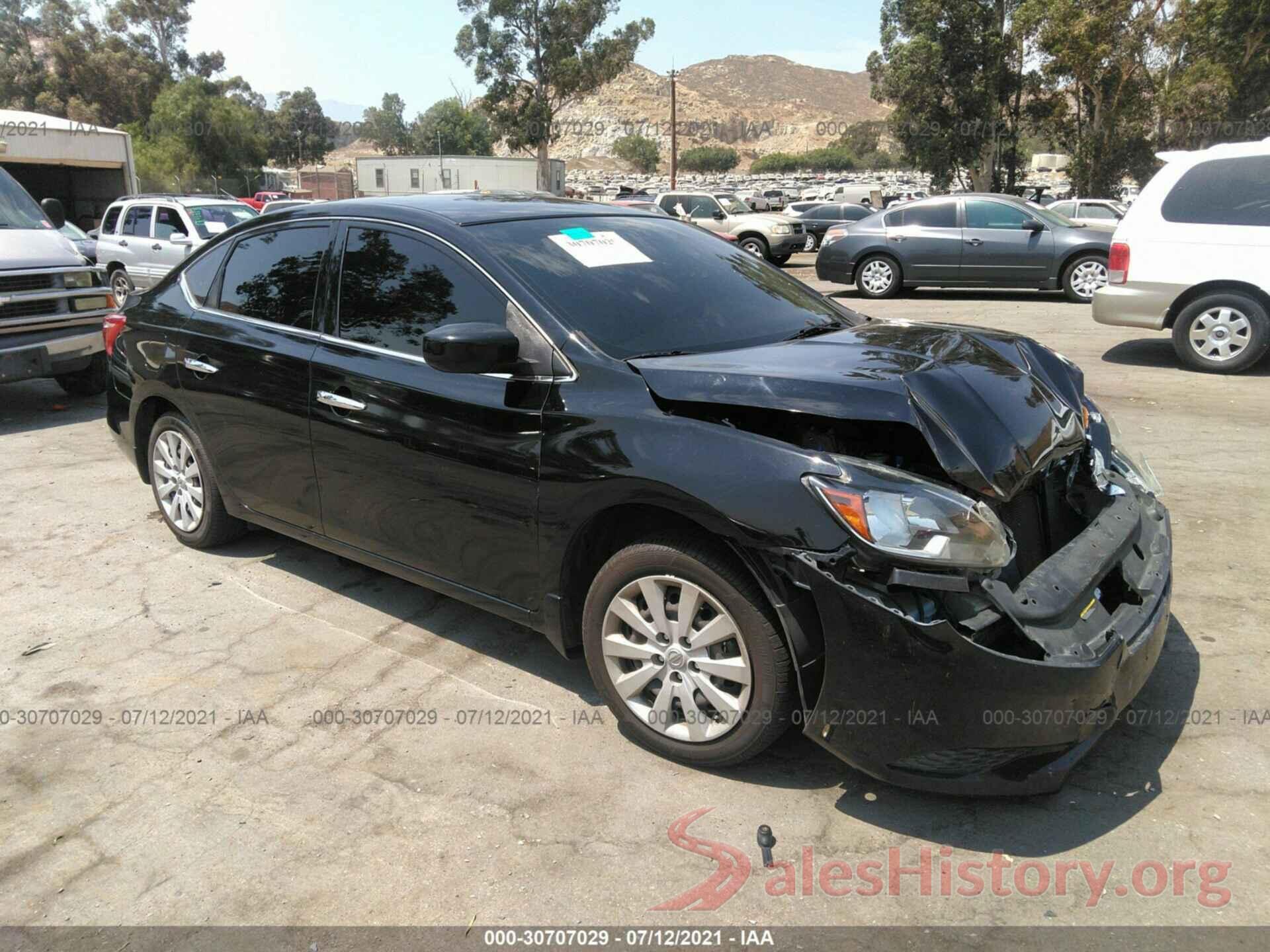 3N1AB7AP7GL659597 2016 NISSAN SENTRA