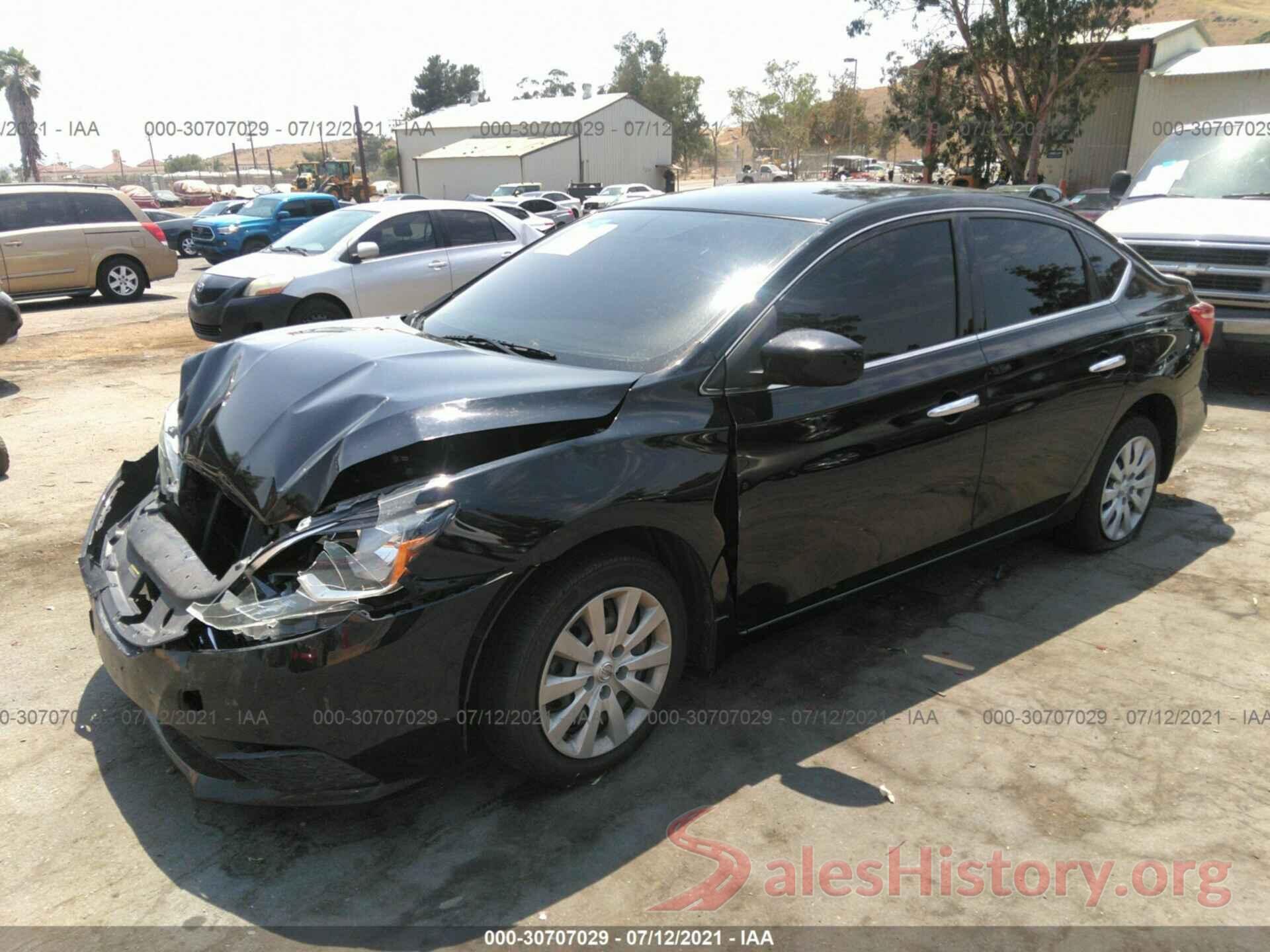 3N1AB7AP7GL659597 2016 NISSAN SENTRA