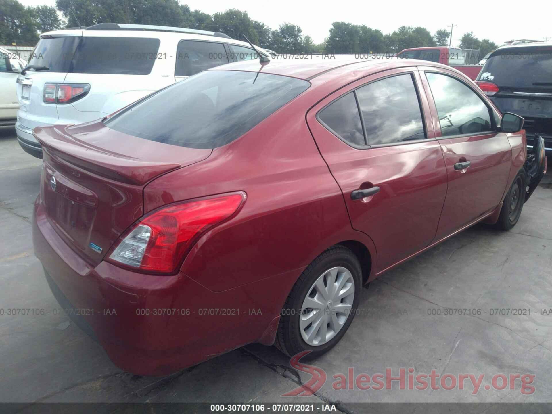 3N1CN7AP5GL894287 2016 NISSAN VERSA