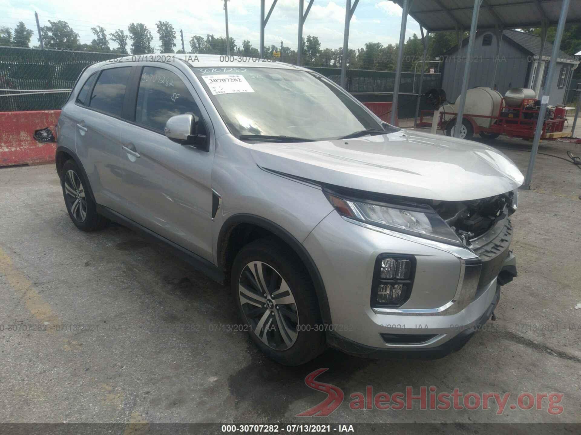 JA4AR3AU5LU009944 2020 MITSUBISHI OUTLANDER SPORT